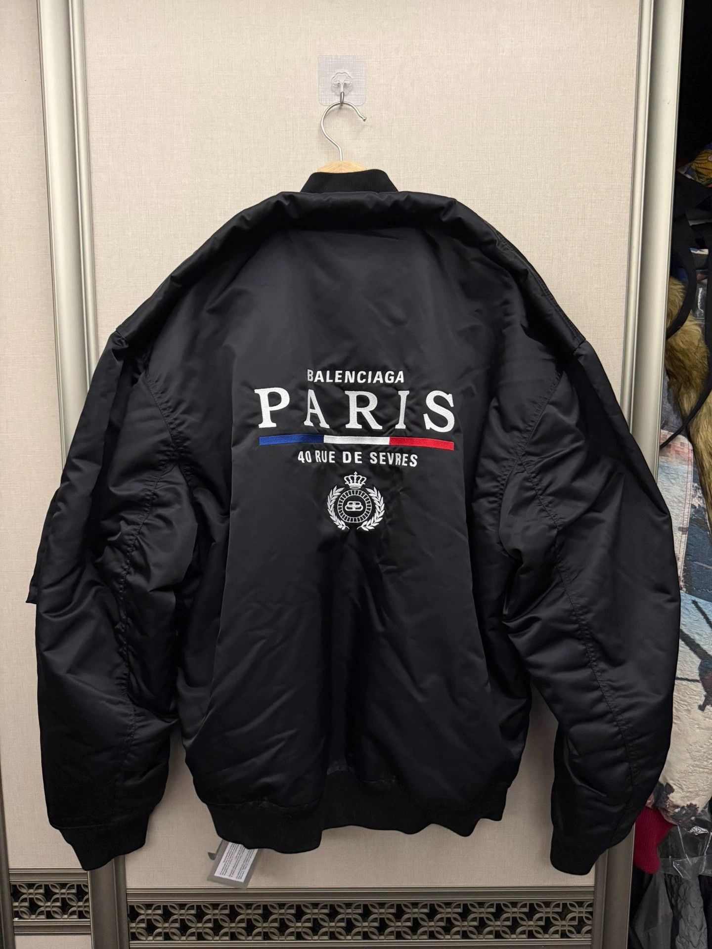 Balenciaga Multi Color Bomber Jacket Size S Size US S / EU 44-46 / 1 - 2 Thumbnail
