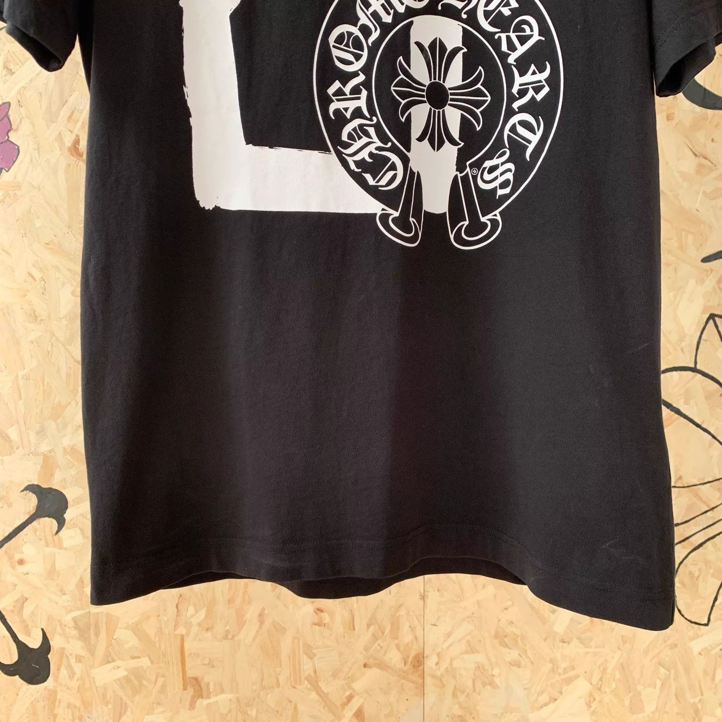 Chrome Hearts Black Graphic Short-Sleeve T-Shirt Size L Size US L / EU 52-54 / 3 - 4 Thumbnail