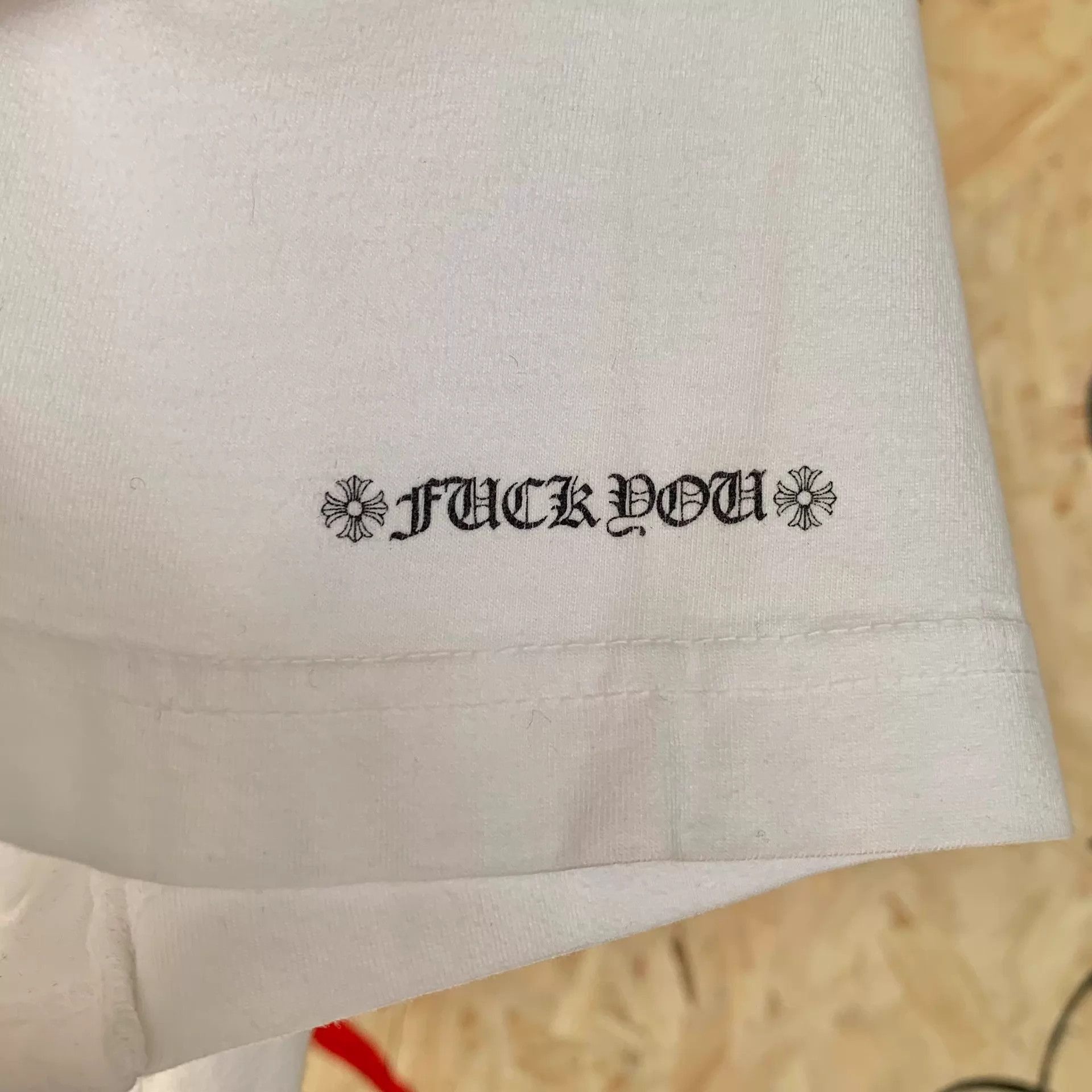 Chrome Hearts White Short Sleeve T-Shirt with Pocket Design Size US M / EU 48-50 / 2 - 5 Thumbnail