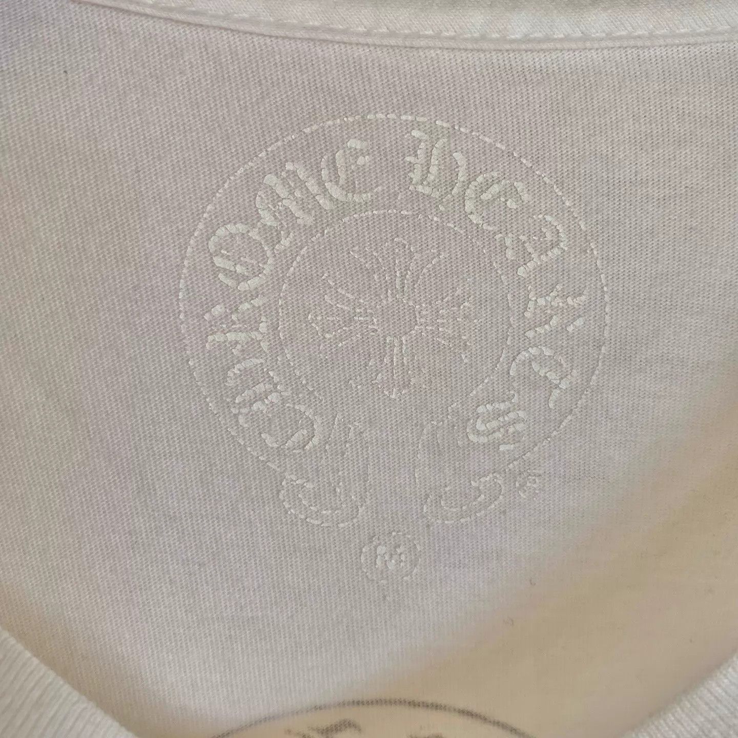 Chrome Hearts White Short Sleeve T-Shirt with Pocket Design Size US M / EU 48-50 / 2 - 2 Thumbnail