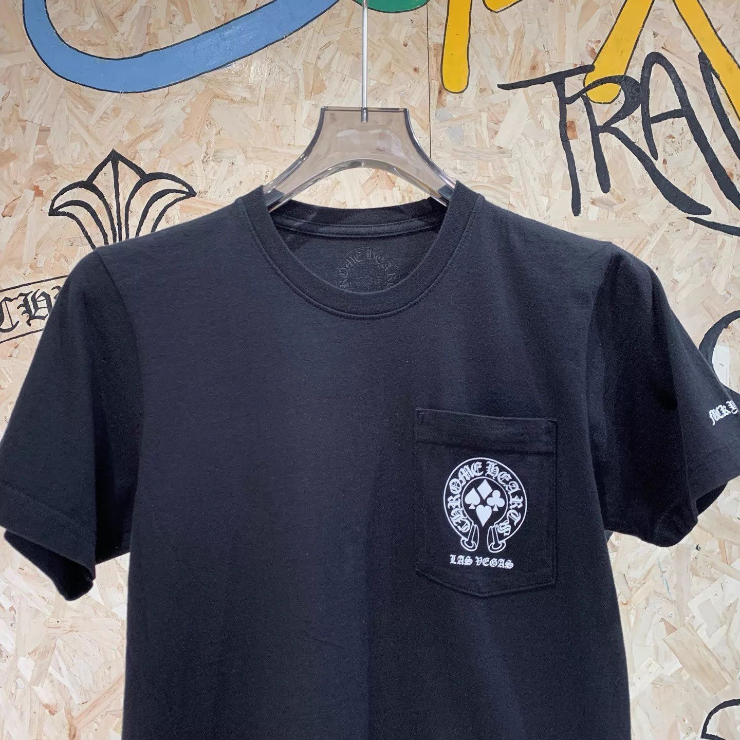 Chrome Hearts Black Short Sleeve Pocket T-Shirt Size US S / EU 44-46 / 1 - 3 Thumbnail