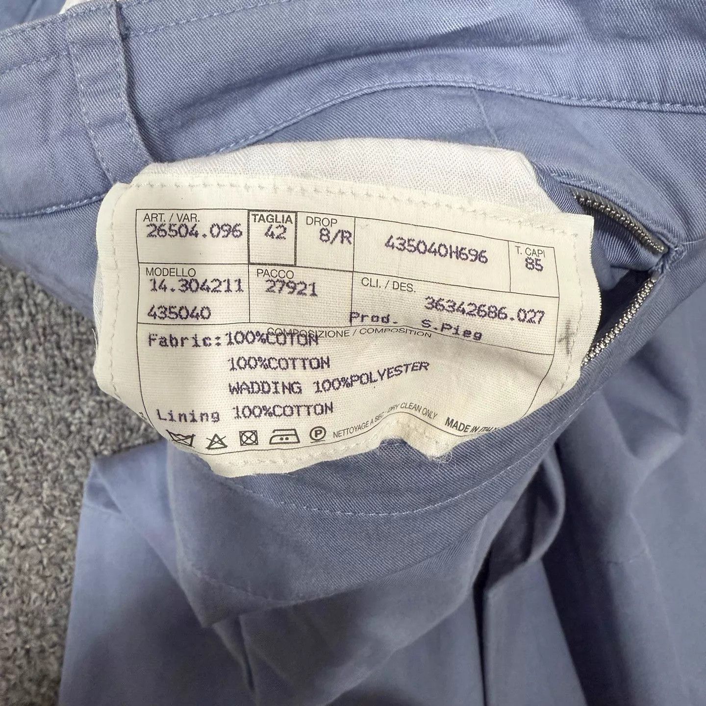 Hermes Blue Casual Shorts Size 42 Size US 27 - 4 Thumbnail
