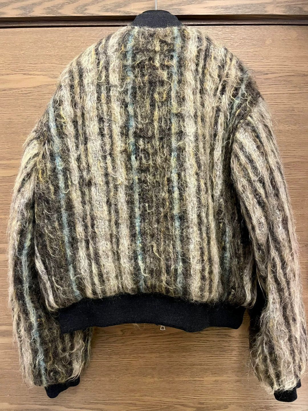 Dries Van Noten Multi Colored Textured Bomber Jacket Size US S / EU 44-46 / 1 - 2 Thumbnail