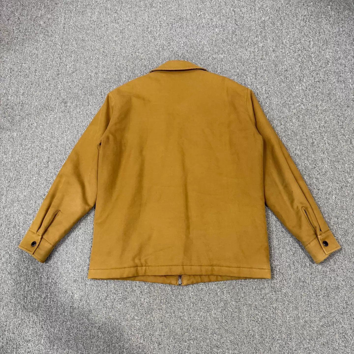 Burberry Beige Zip-Front Collared Jacket Size M Size US M / EU 48-50 / 2 - 2 Thumbnail