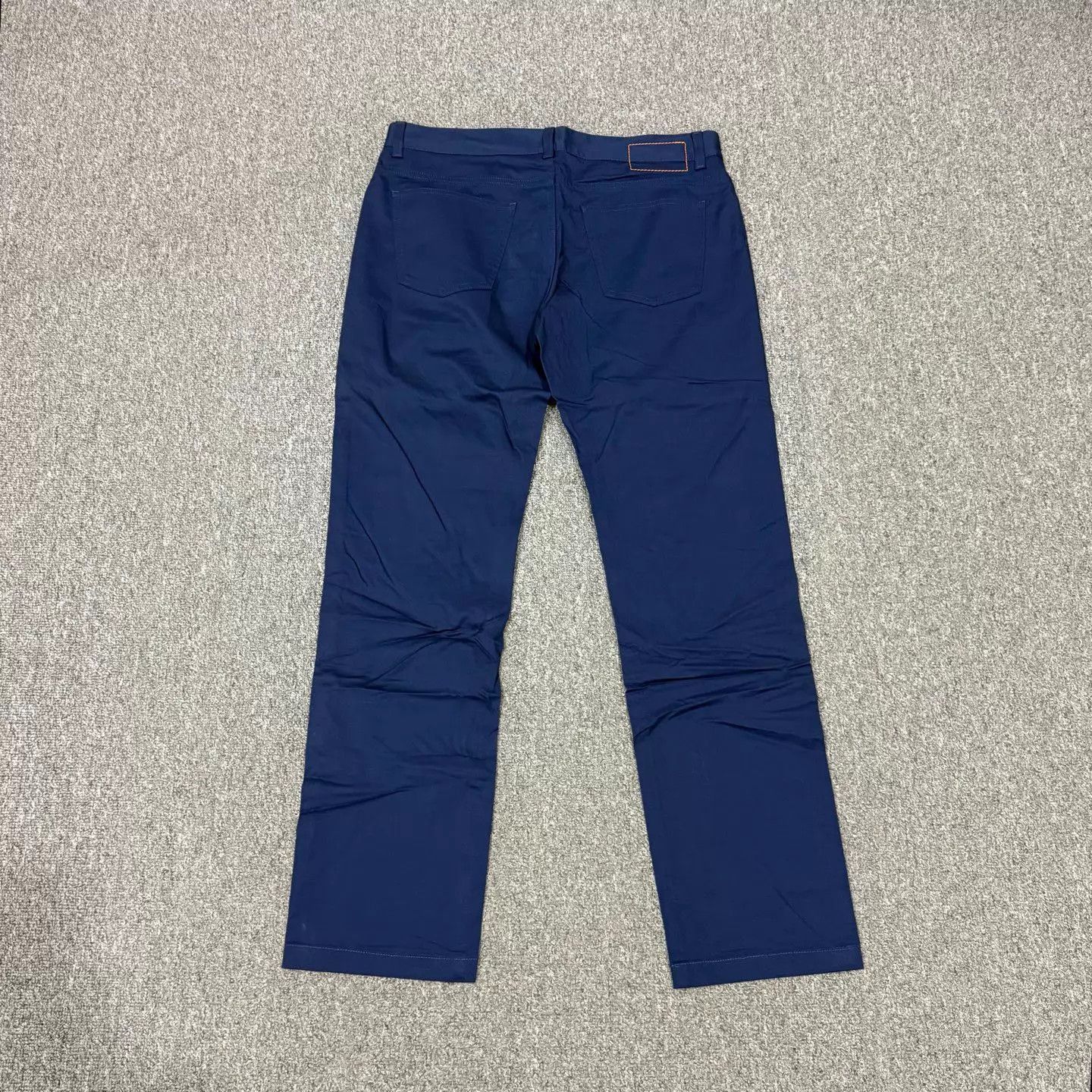 Hermes Blue Casual Pants Size 42 Size US 27 - 2 Thumbnail