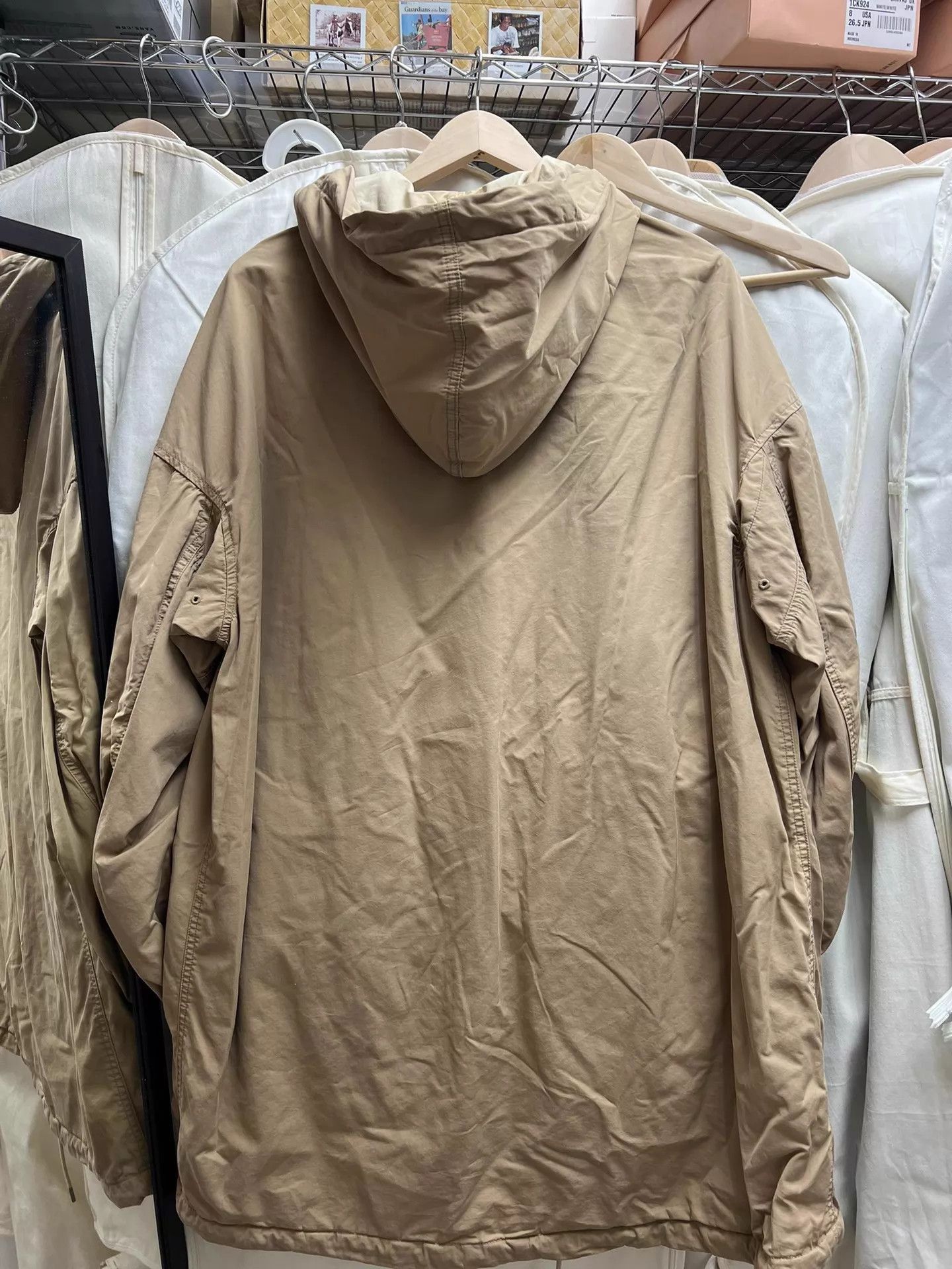 Visvim Beige Hooded Parka Jacket Size S Size US S / EU 44-46 / 1 - 6 Thumbnail