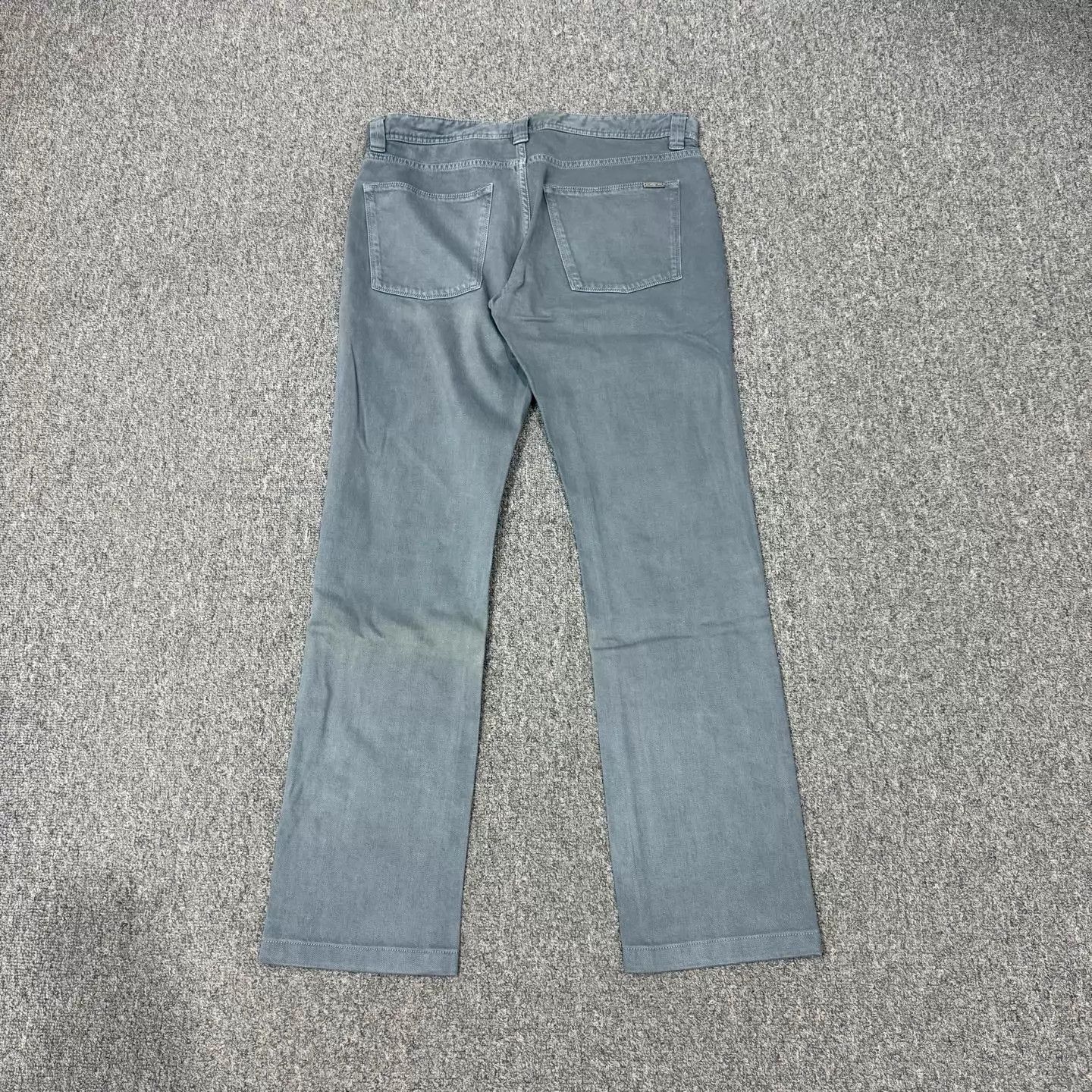 Loro Piana Gray Denim Pants Size 32 Size US 32 / EU 48 - 2 Thumbnail
