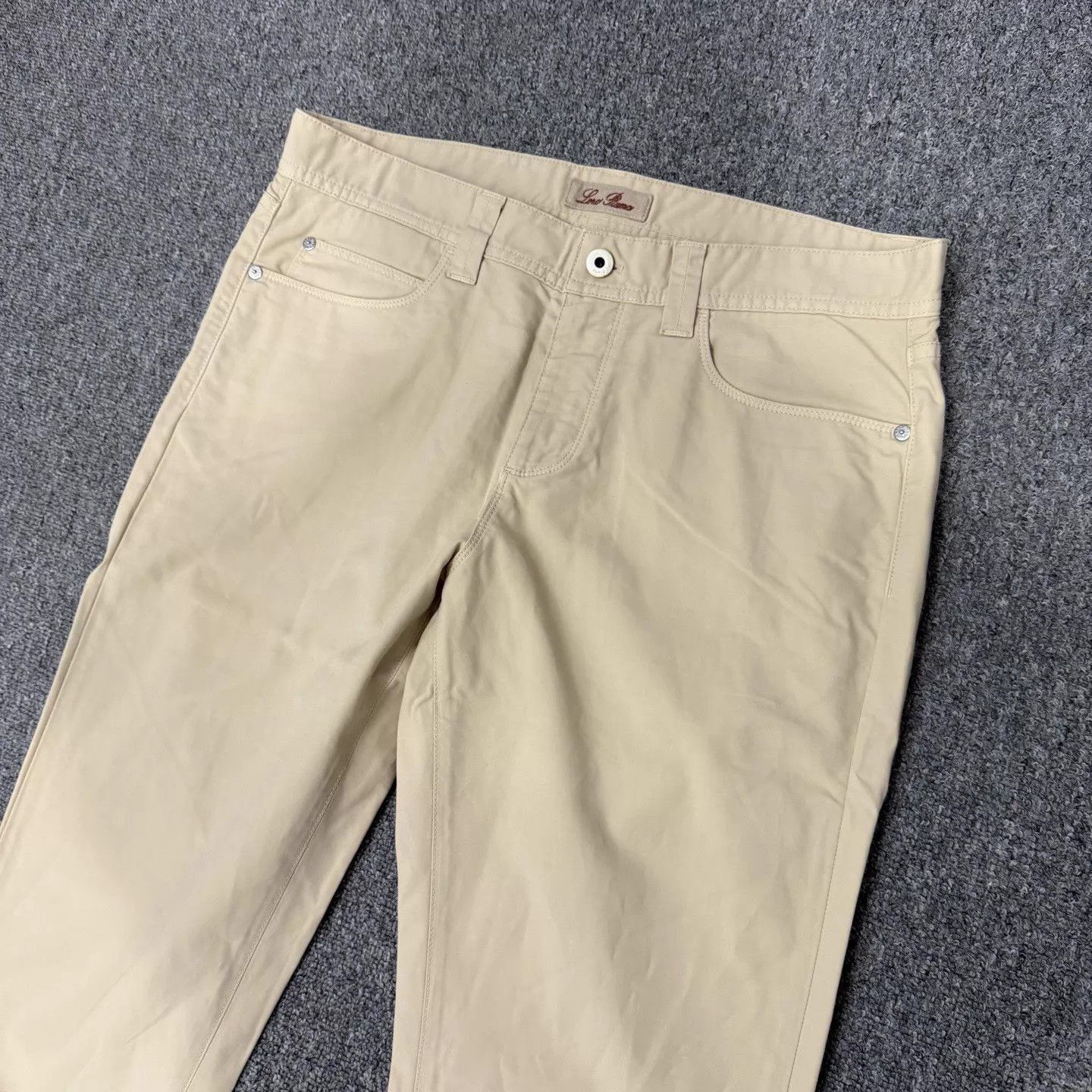 Loro Piana Beige Casual Pants Size 34 Size US 34 / EU 50 - 3 Thumbnail