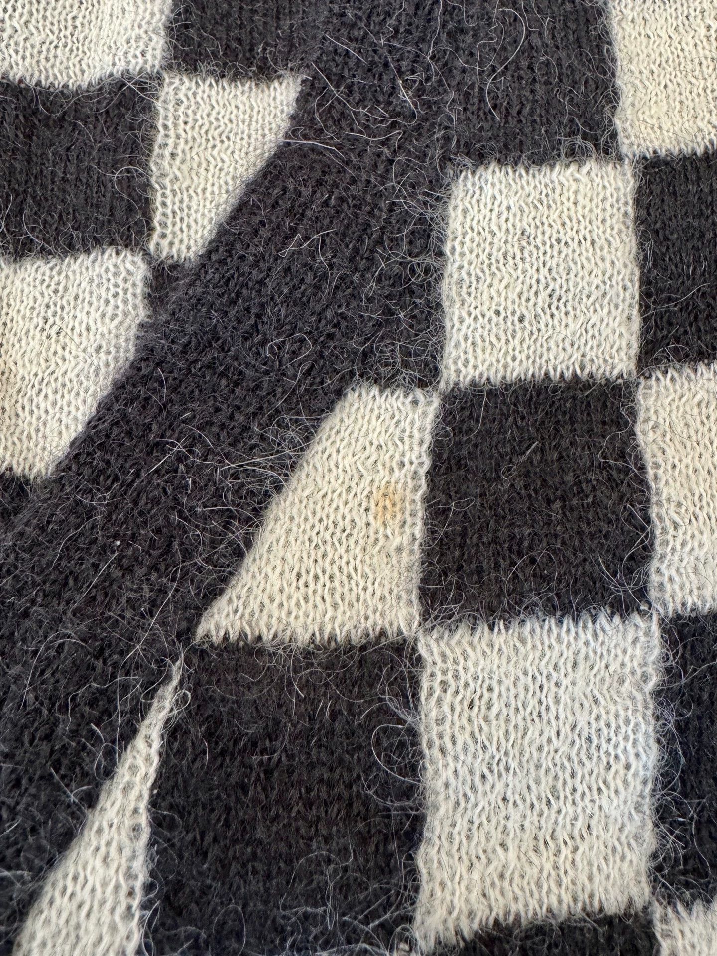 Saint Laurent Paris Checkered Open-Front Knit Cardigan Size US M / EU 48-50 / 2 - 9 Thumbnail
