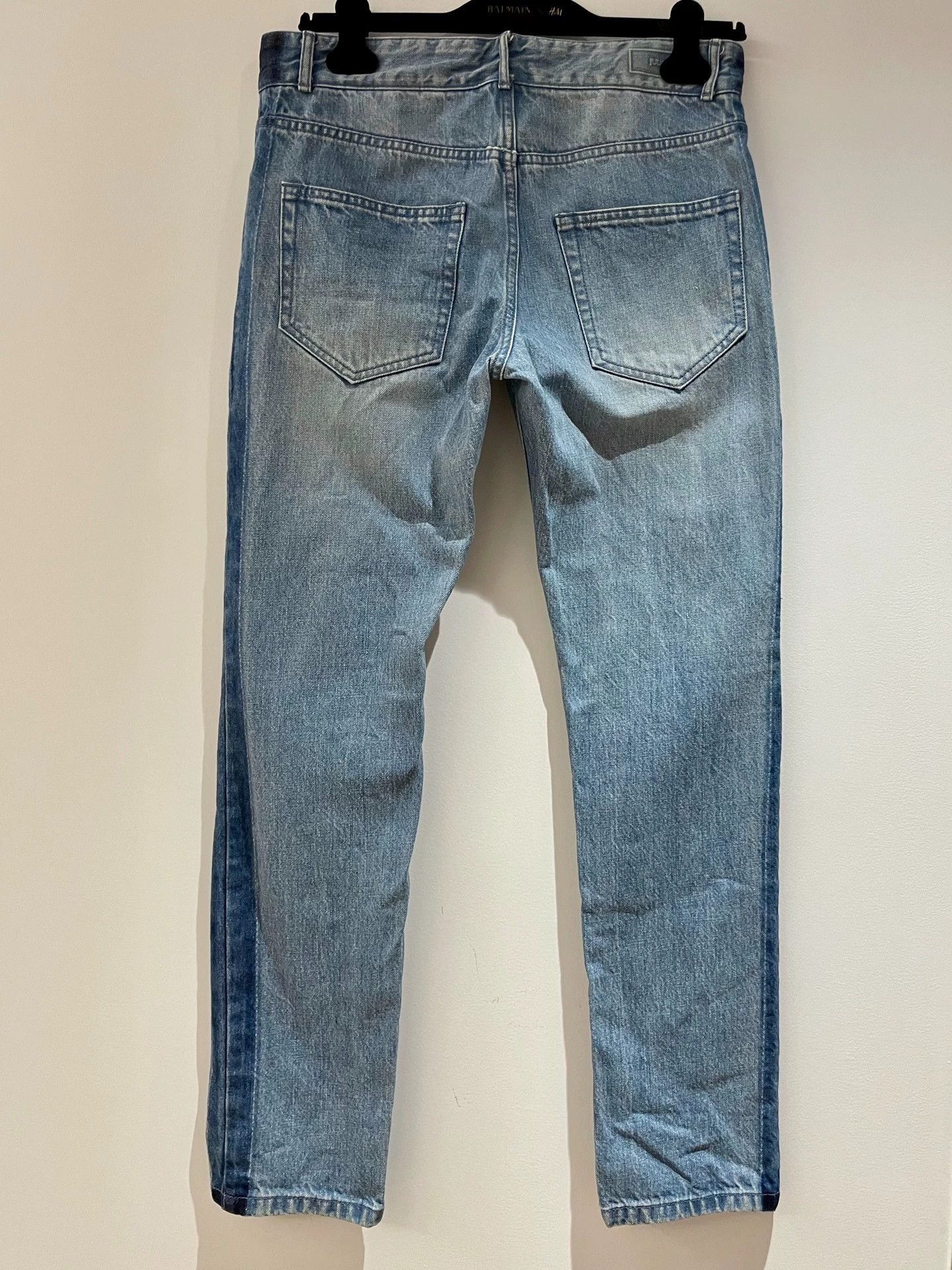 Juun.J Blue Denim Pants Size 30 Size US 30 / EU 46 - 2 Thumbnail