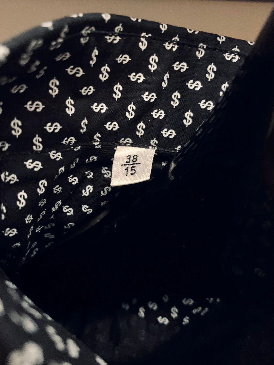 Yves Saint Laurent Black Polka Dot Long Sleeve Button-Up Shirt Size US S / EU 44-46 / 1 - 7 Thumbnail