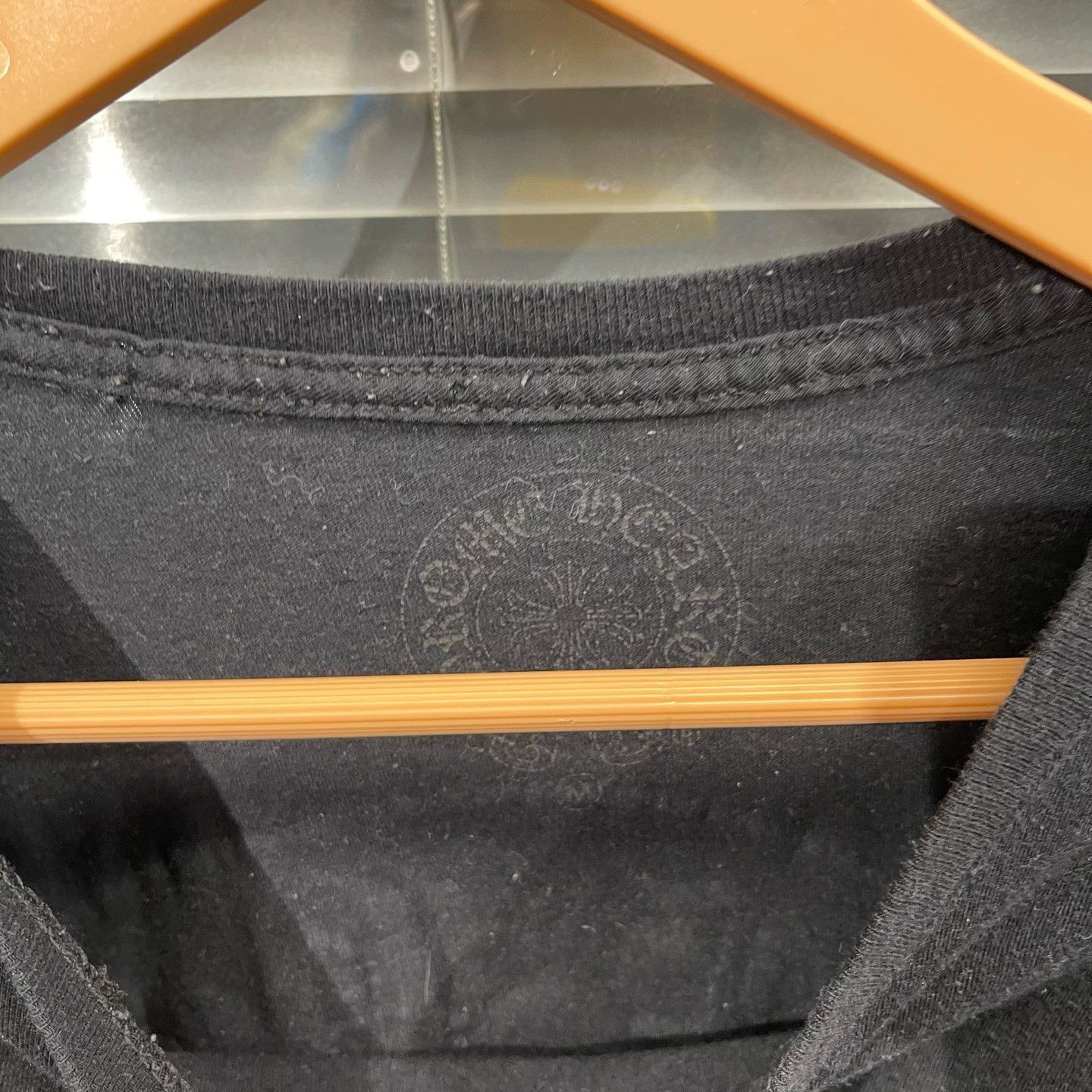 Chrome Hearts Black Long Sleeve Shirt with Chest Pocket Size US M / EU 48-50 / 2 - 3 Thumbnail