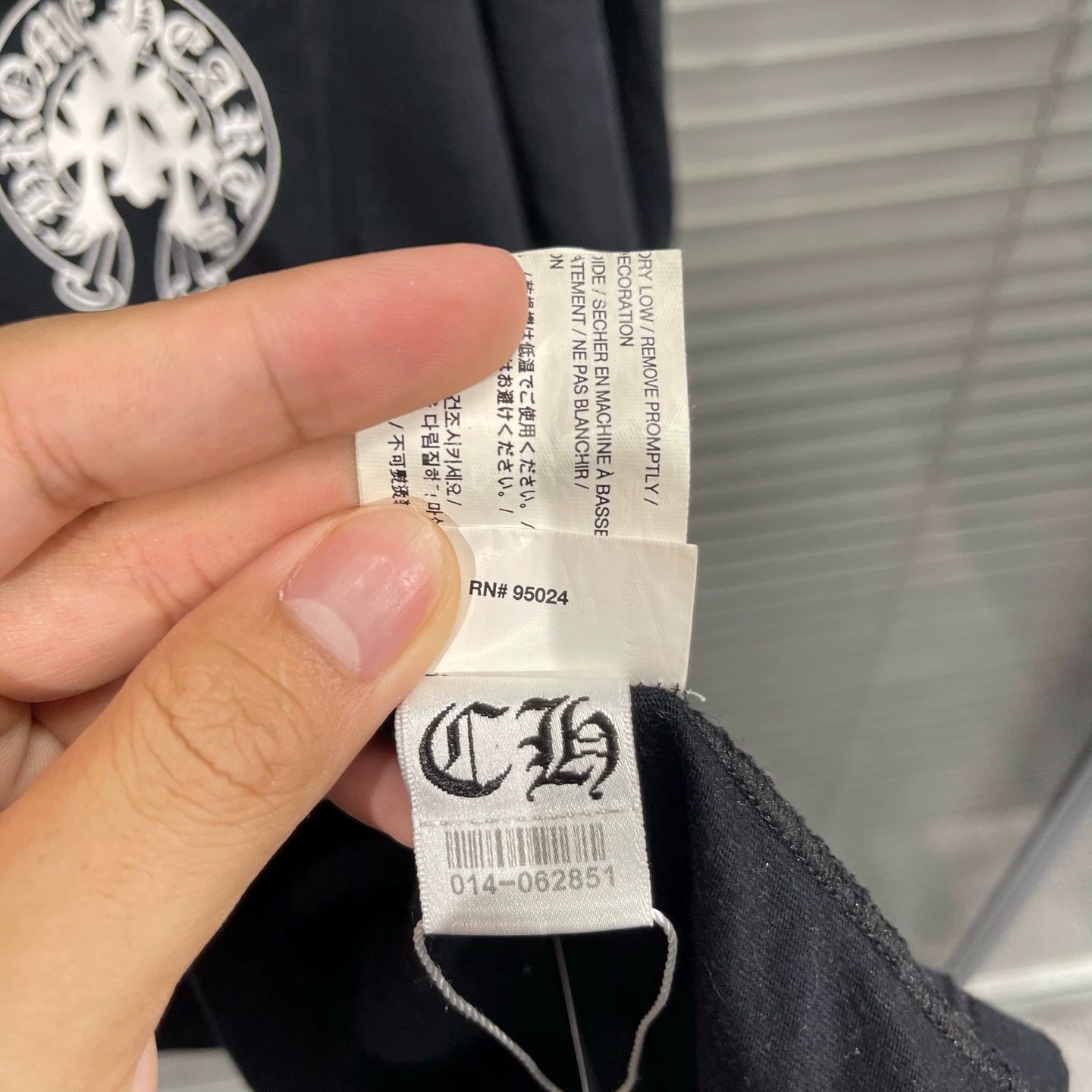 Chrome Hearts Black Long Sleeve Shirt with Chest Pocket Size US M / EU 48-50 / 2 - 6 Thumbnail