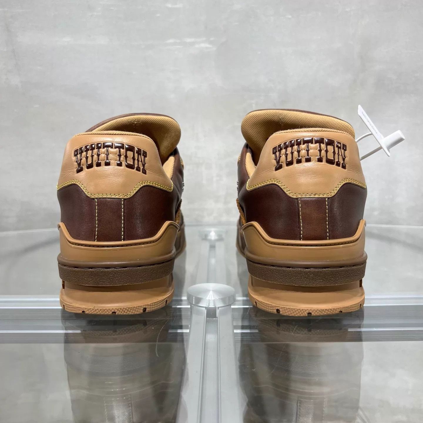 Louis Vuitton Brown High-Top Leather Sneakers Size 8.5 Size US 8.5 / EU 41-42 - 6 Thumbnail