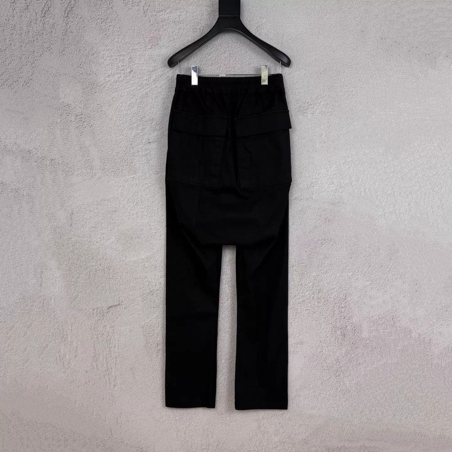 Rick Owens Black Casual Drawstring Pants Size 30 Size US 30 / EU 46 - 2 Thumbnail