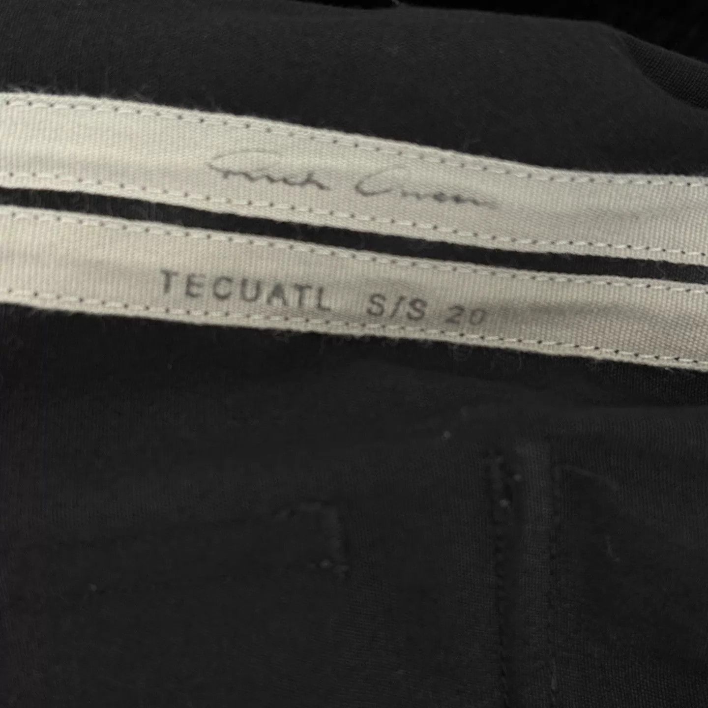 Rick Owens Black Casual Drawstring Pants Size 30 Size US 30 / EU 46 - 5 Thumbnail