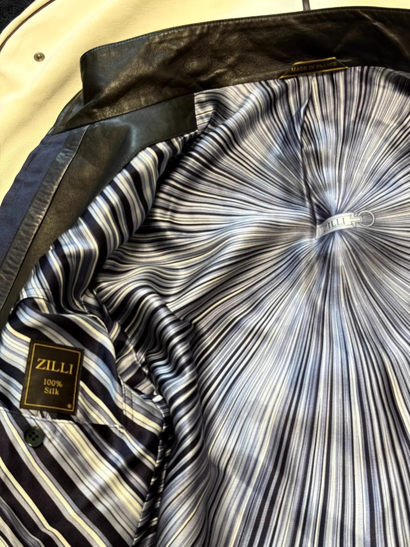 Zilli Multi-Color Leather Accent Jacket Size M Size US M / EU 48-50 / 2 - 6 Thumbnail