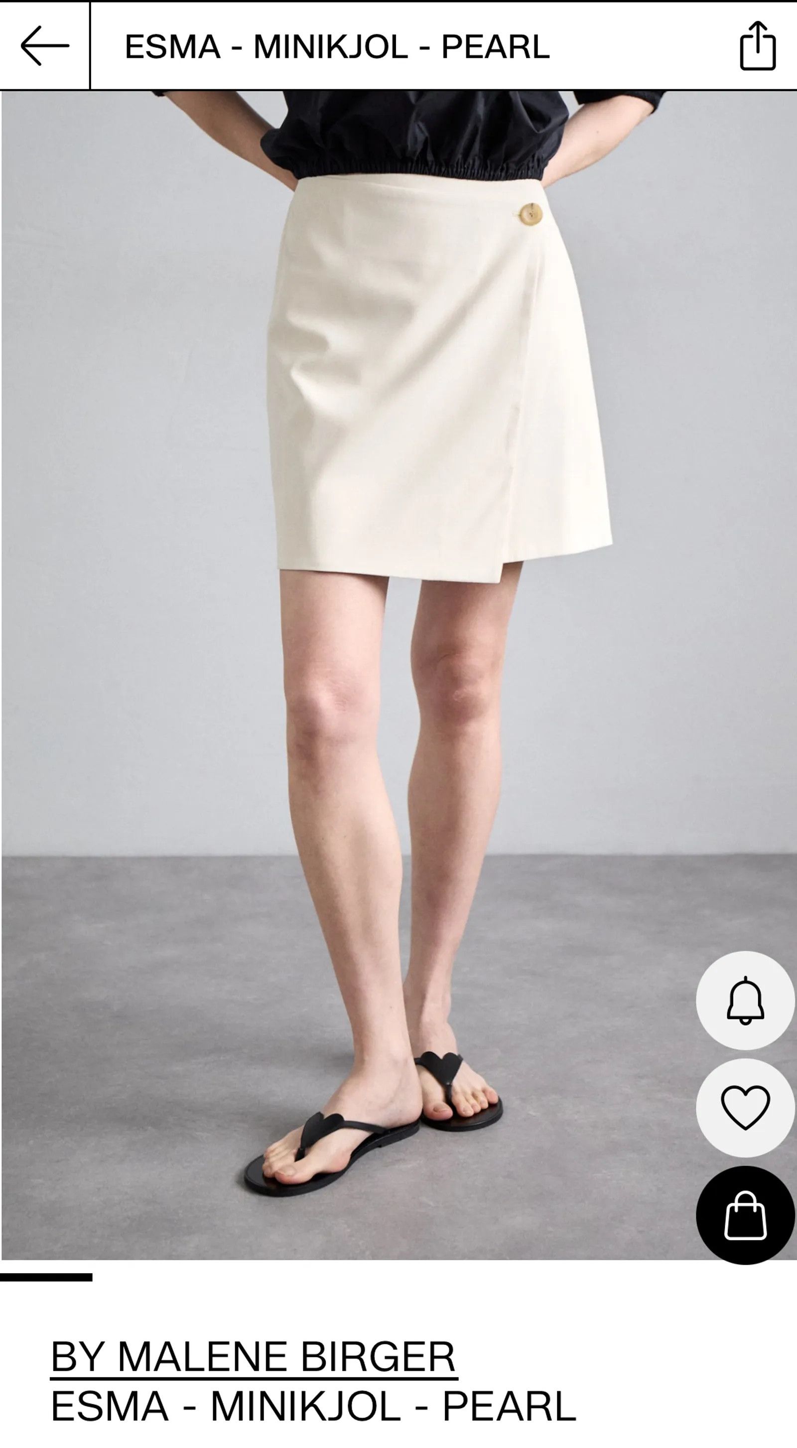 By Malene Birger By Malene Birger Esma Skirt Size 26" / US 2 / IT 38 - 6 Thumbnail