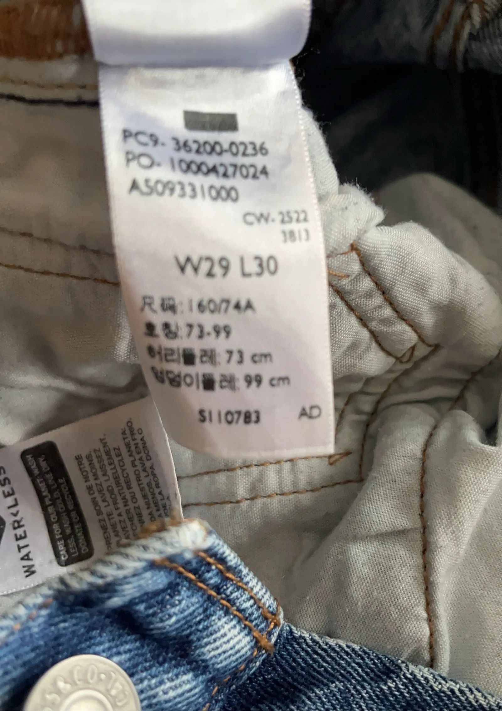 Levi's Levi's 501 Jeans Size 29" - 5 Thumbnail