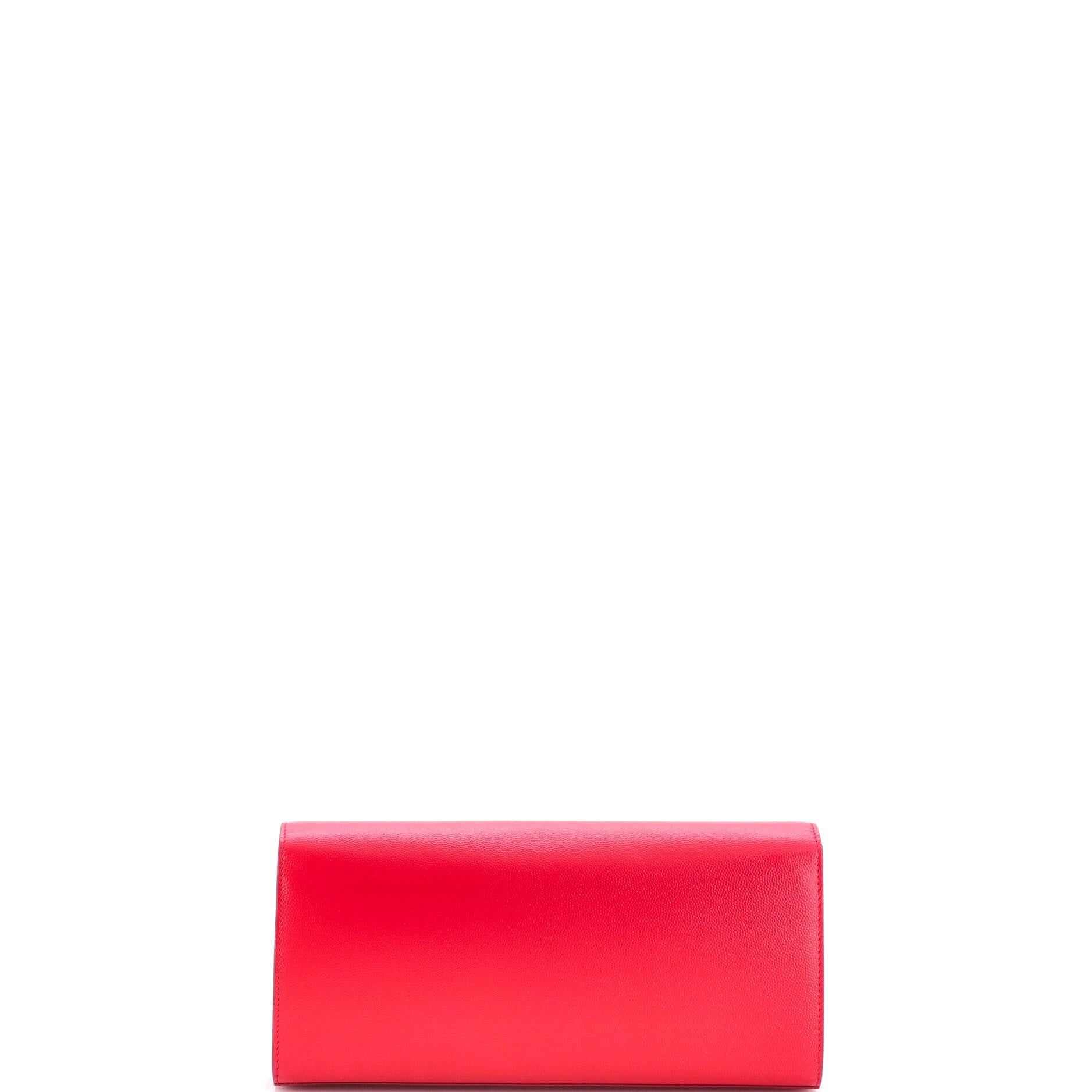 Saint Laurent Paris Classic Monogram Clutch Size ONE SIZE - 3 Thumbnail