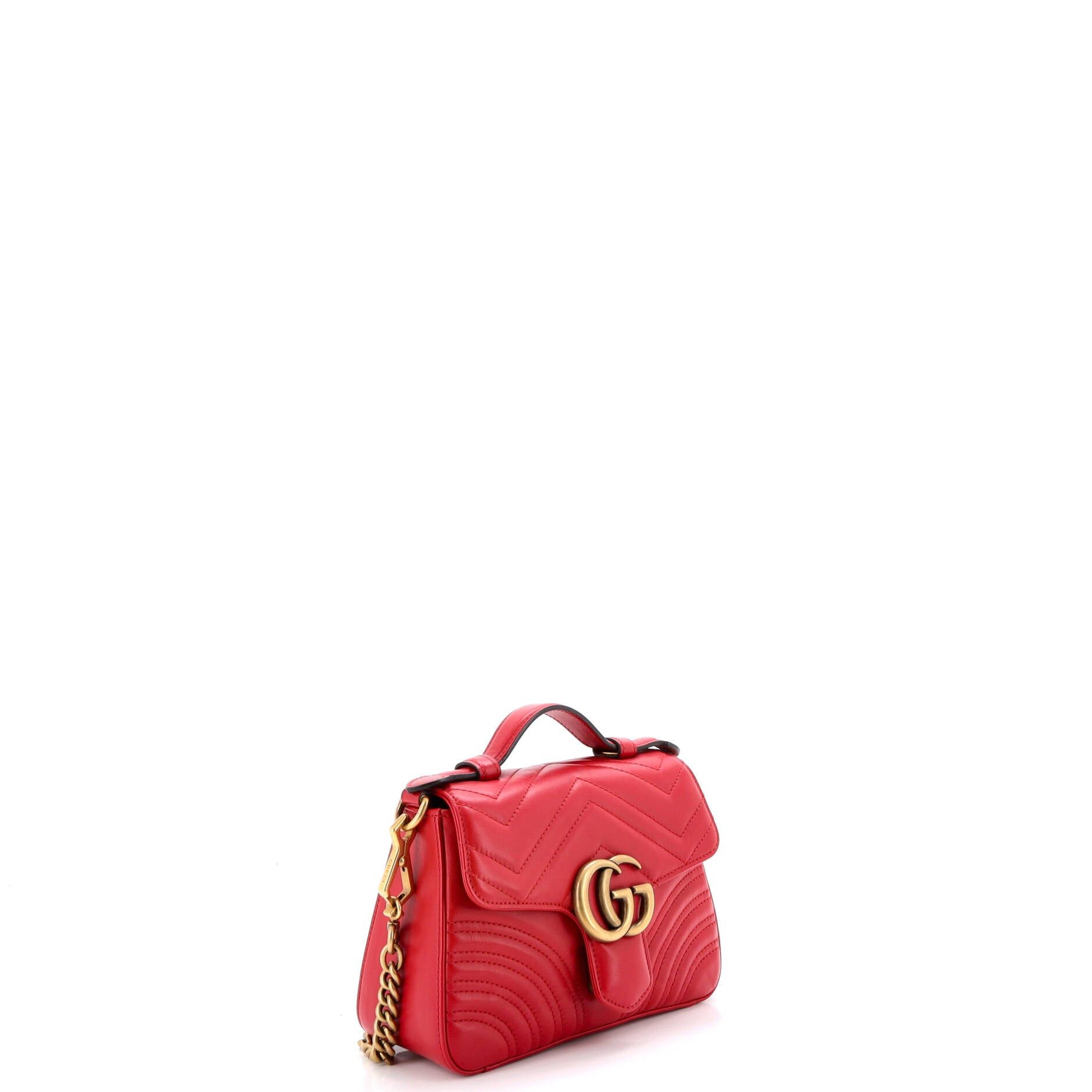 Gucci GG Marmont Top Handle Flap Bag Size ONE SIZE - 2 Thumbnail