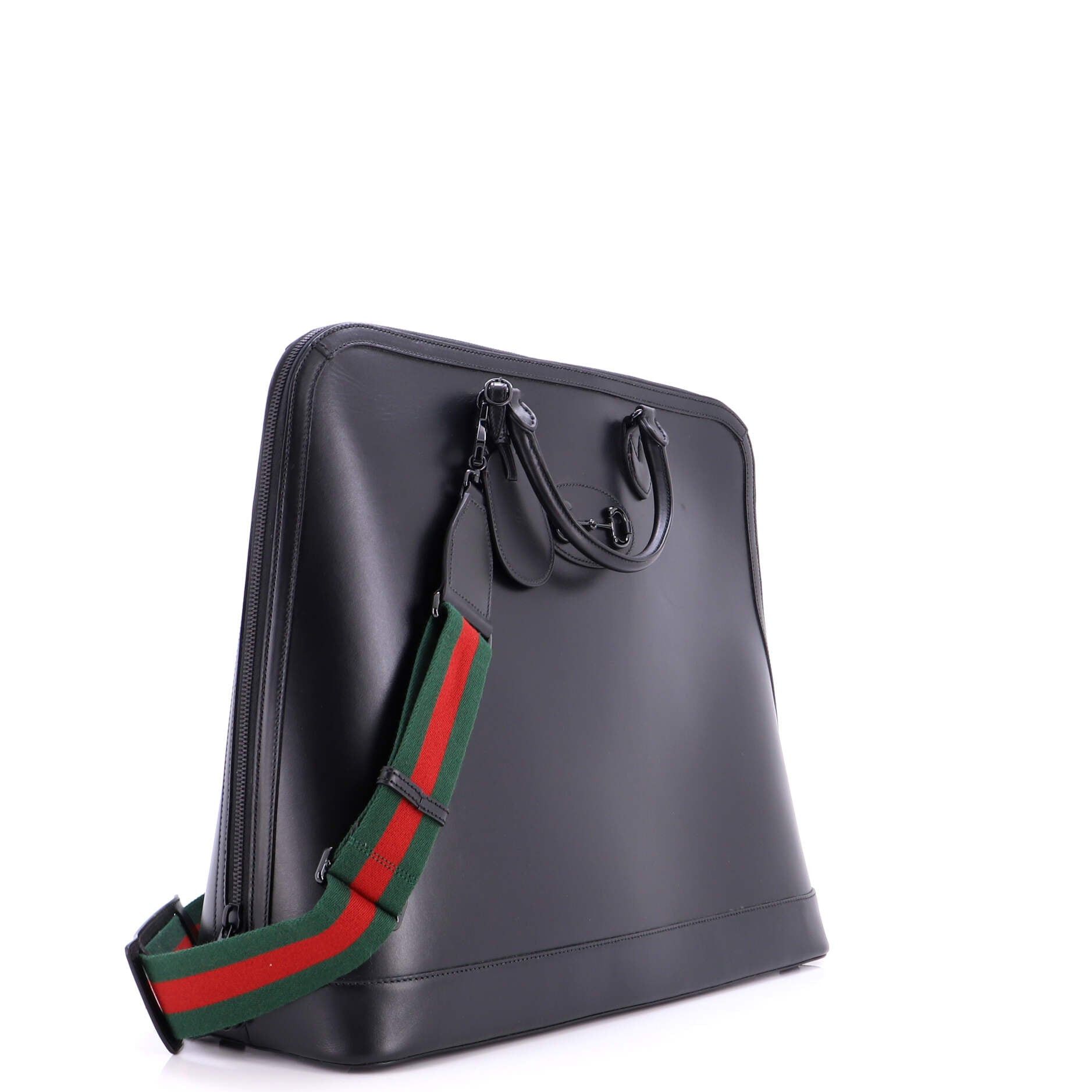 Gucci Horsebit 1955 Web Duffle Bag Size ONE SIZE - 2 Thumbnail