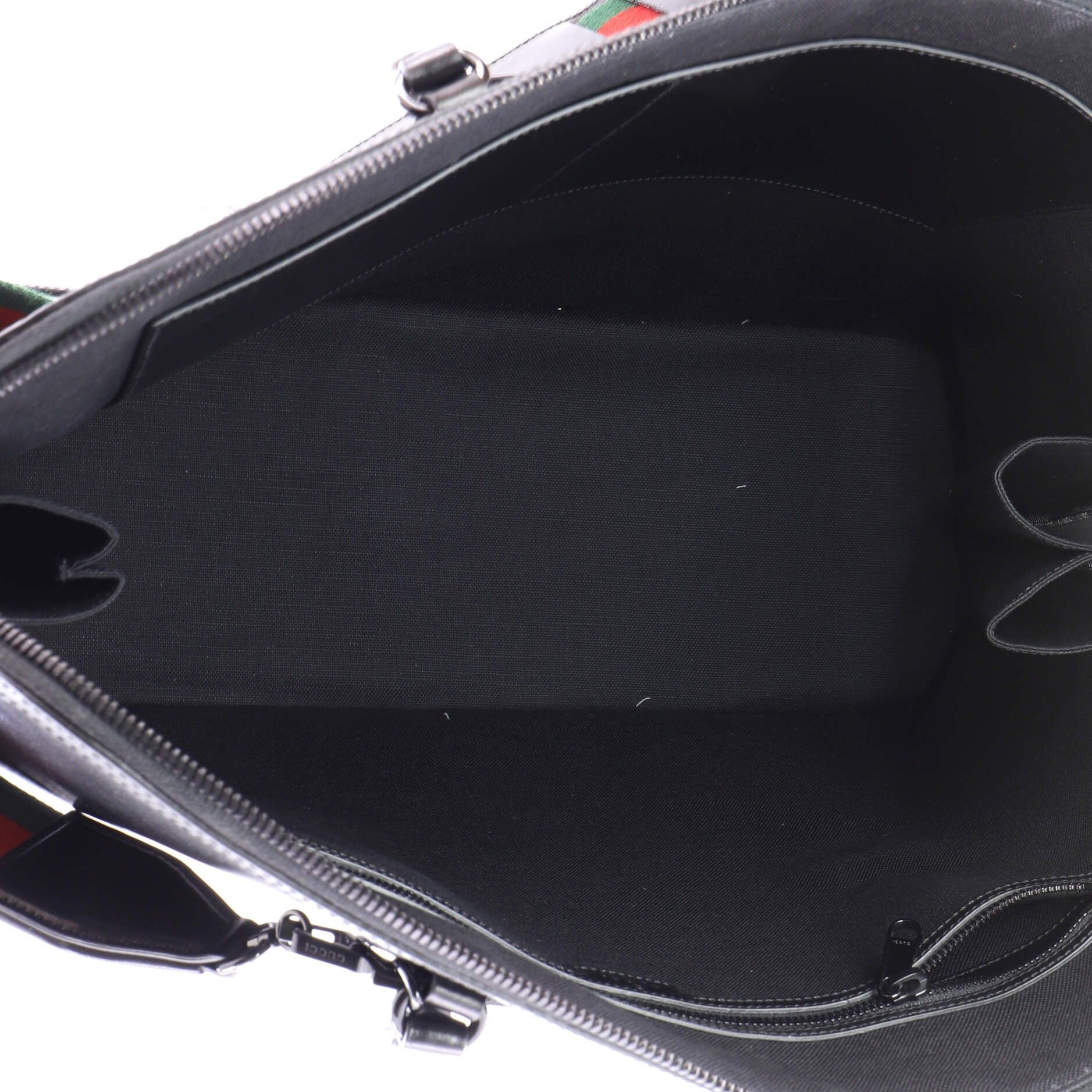 Gucci Horsebit 1955 Web Duffle Bag Size ONE SIZE - 5 Thumbnail