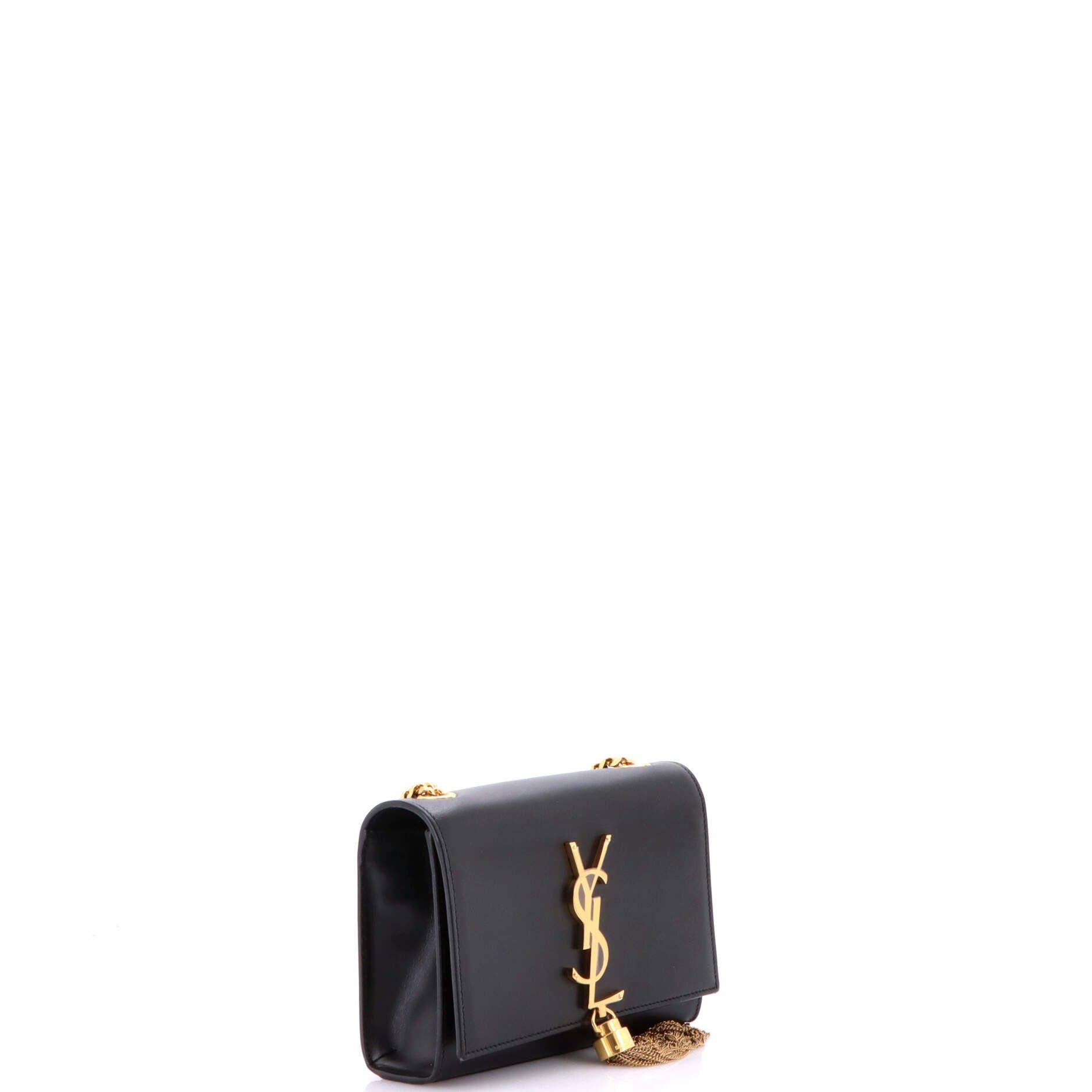 Saint Laurent Paris Classic Monogram Tassel Crossbody Bag Size ONE SIZE - 2 Thumbnail