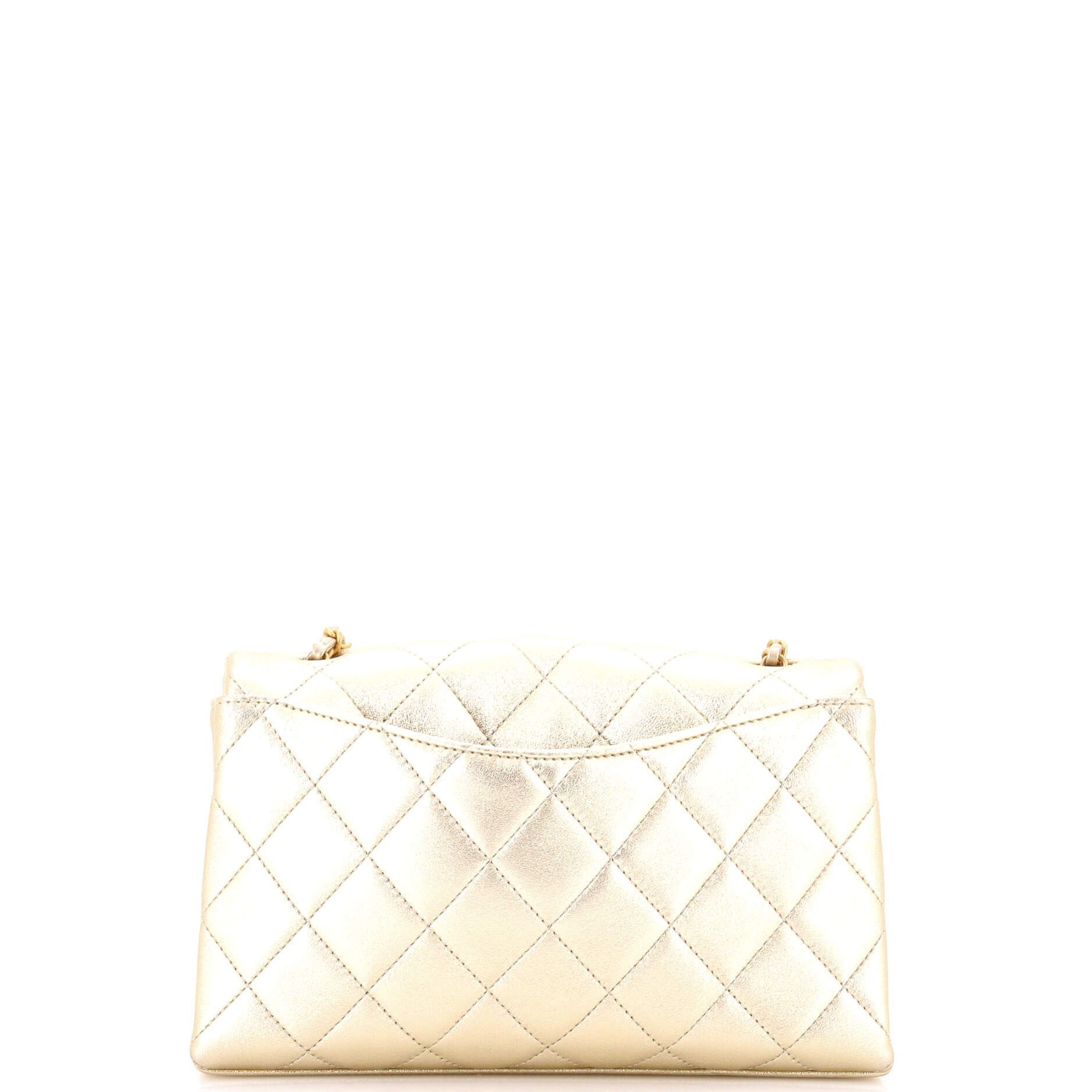 Chanel Chic Pearls Handle Flap Bag Size ONE SIZE - 3 Thumbnail