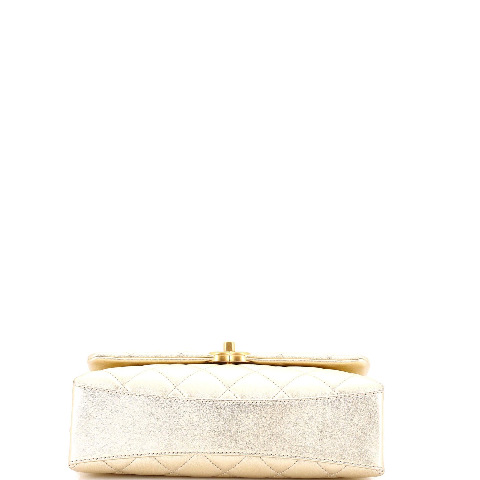Chanel Chic Pearls Handle Flap Bag Size ONE SIZE - 4 Thumbnail