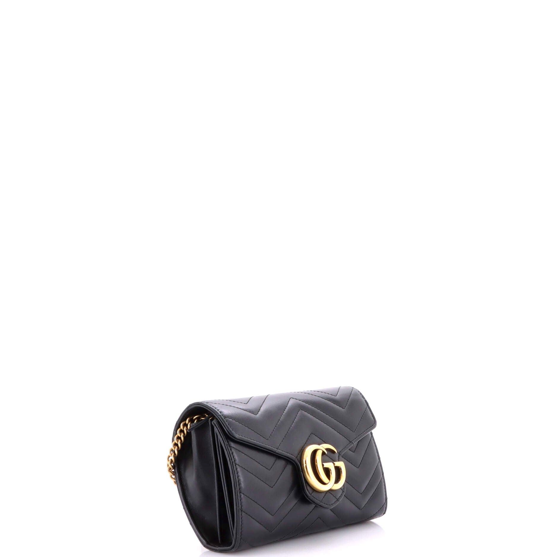 Gucci GG Marmont Chain Wallet Size ONE SIZE - 2 Thumbnail