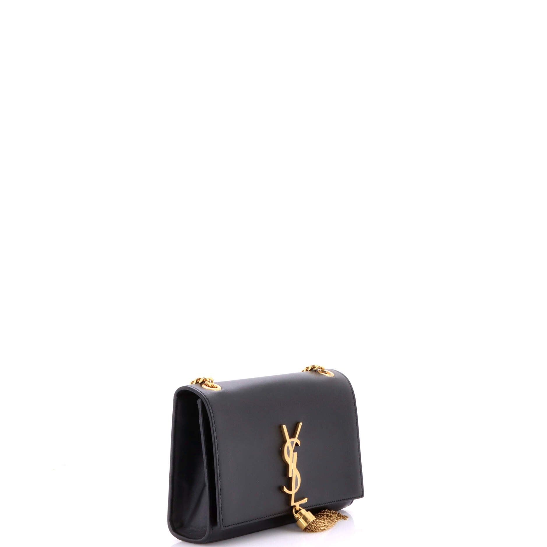 Saint Laurent Paris Classic Monogram Tassel Crossbody Bag Size ONE SIZE - 2 Thumbnail