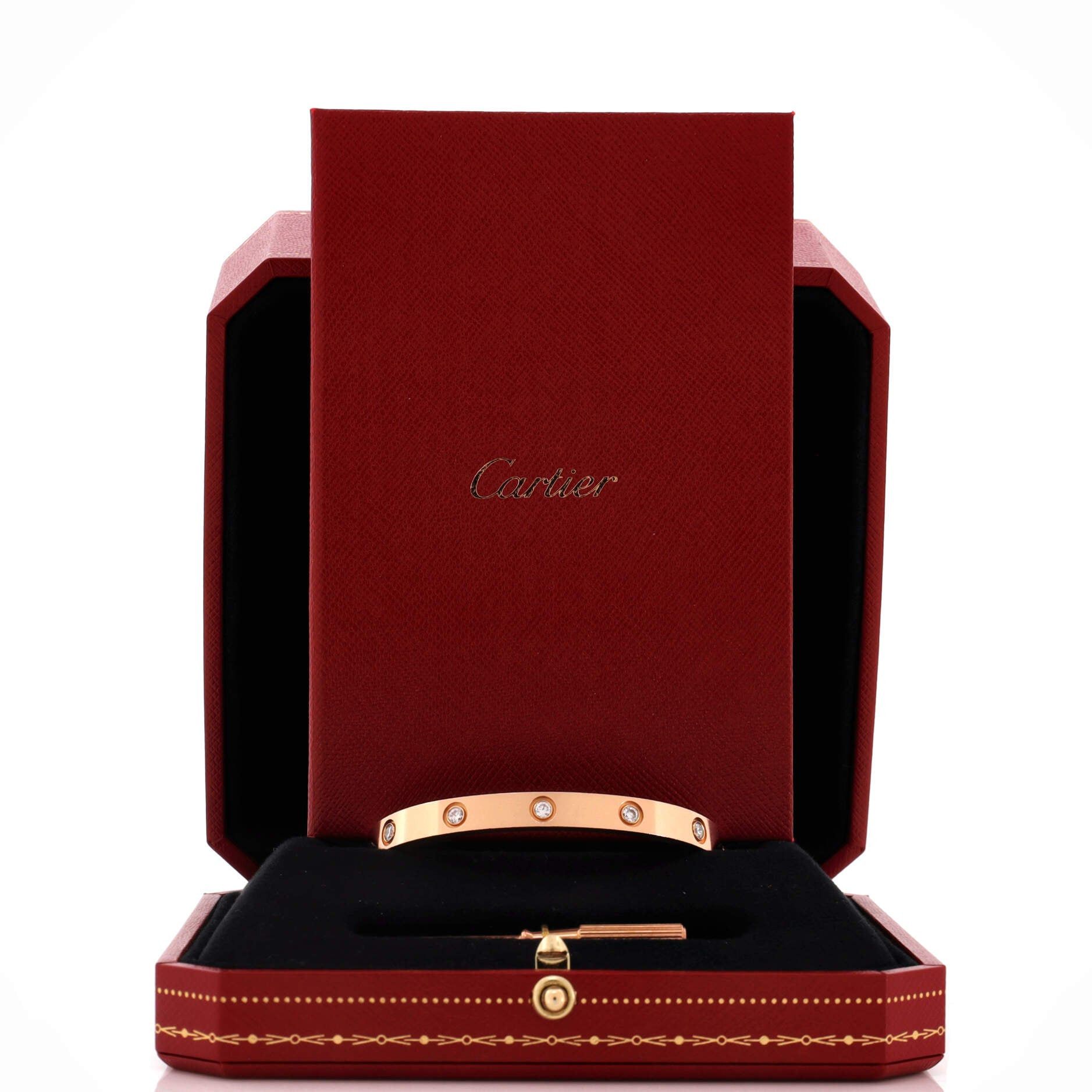 Cartier Love 10 Diamond Bracelet Size ONE SIZE - 2 Thumbnail