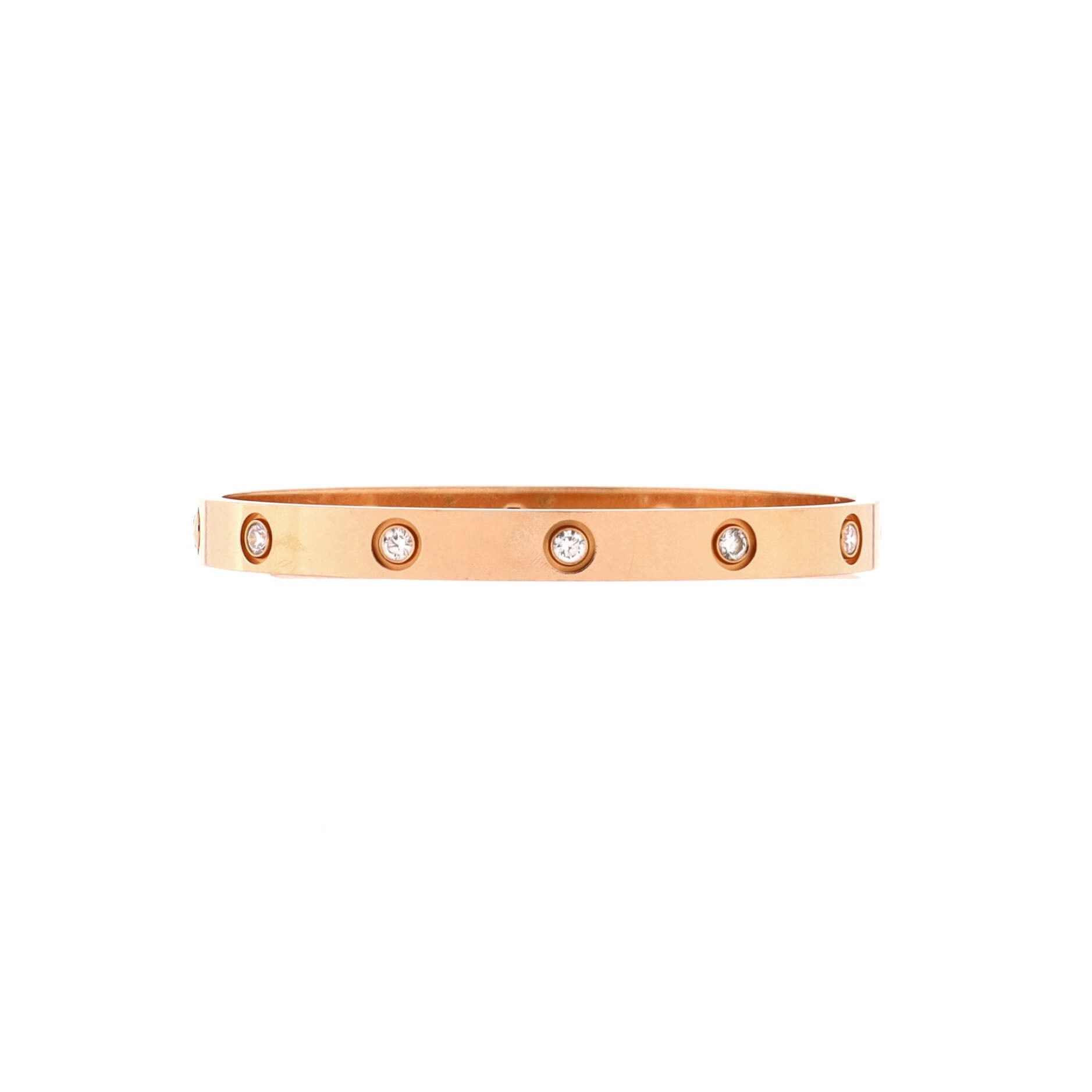 Cartier Love 10 Diamond Bracelet Size ONE SIZE - 3 Thumbnail