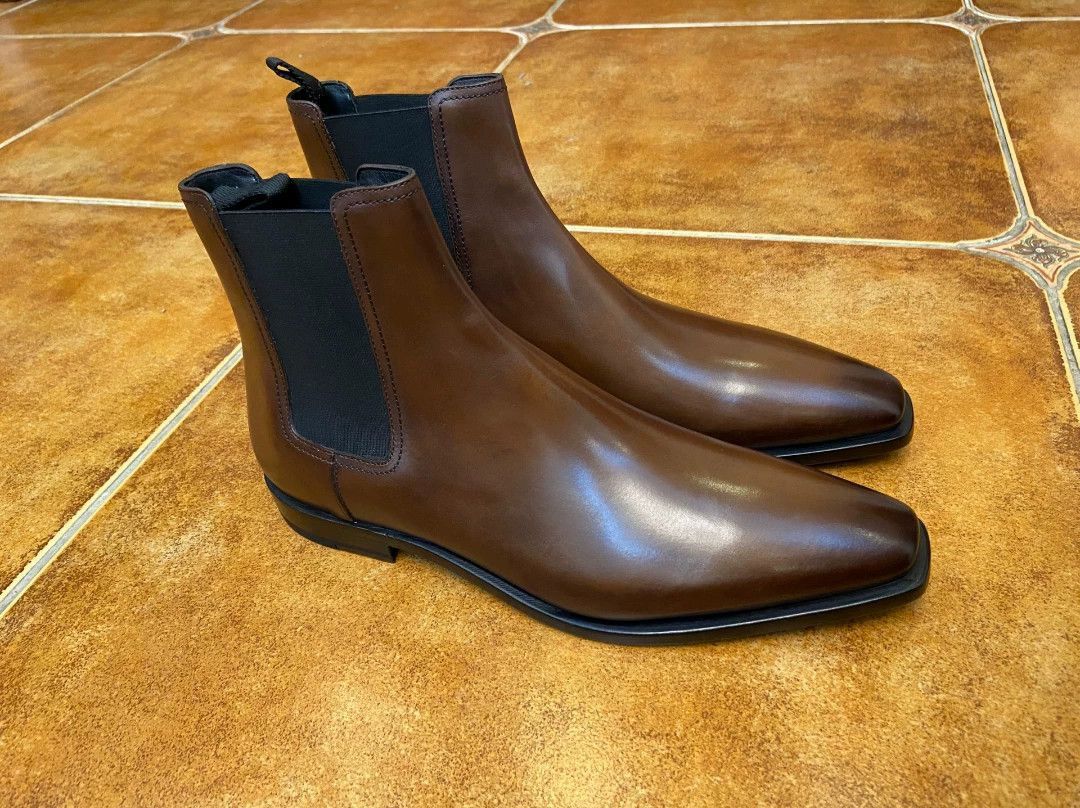 Berluti Brown Leather Chelsea Boots Size 7 Size US 7 / EU 40 - 3 Thumbnail