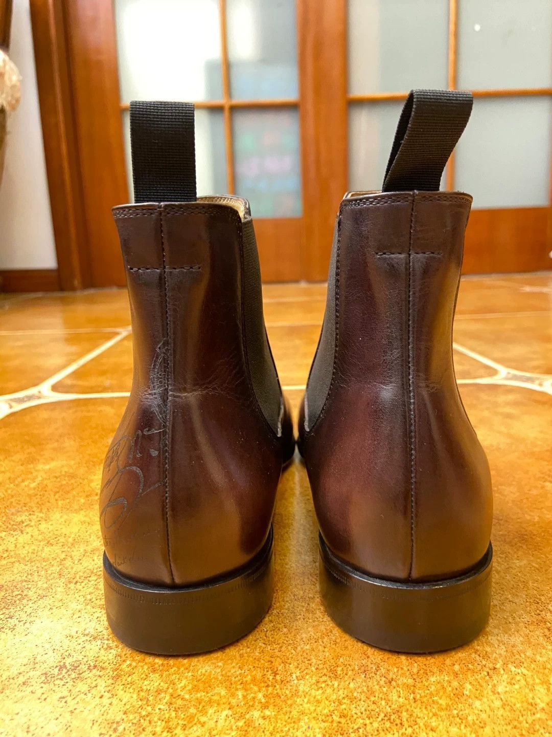 Berluti Brown Leather Chelsea Boots Size 7 Size US 7 / EU 40 - 6 Thumbnail