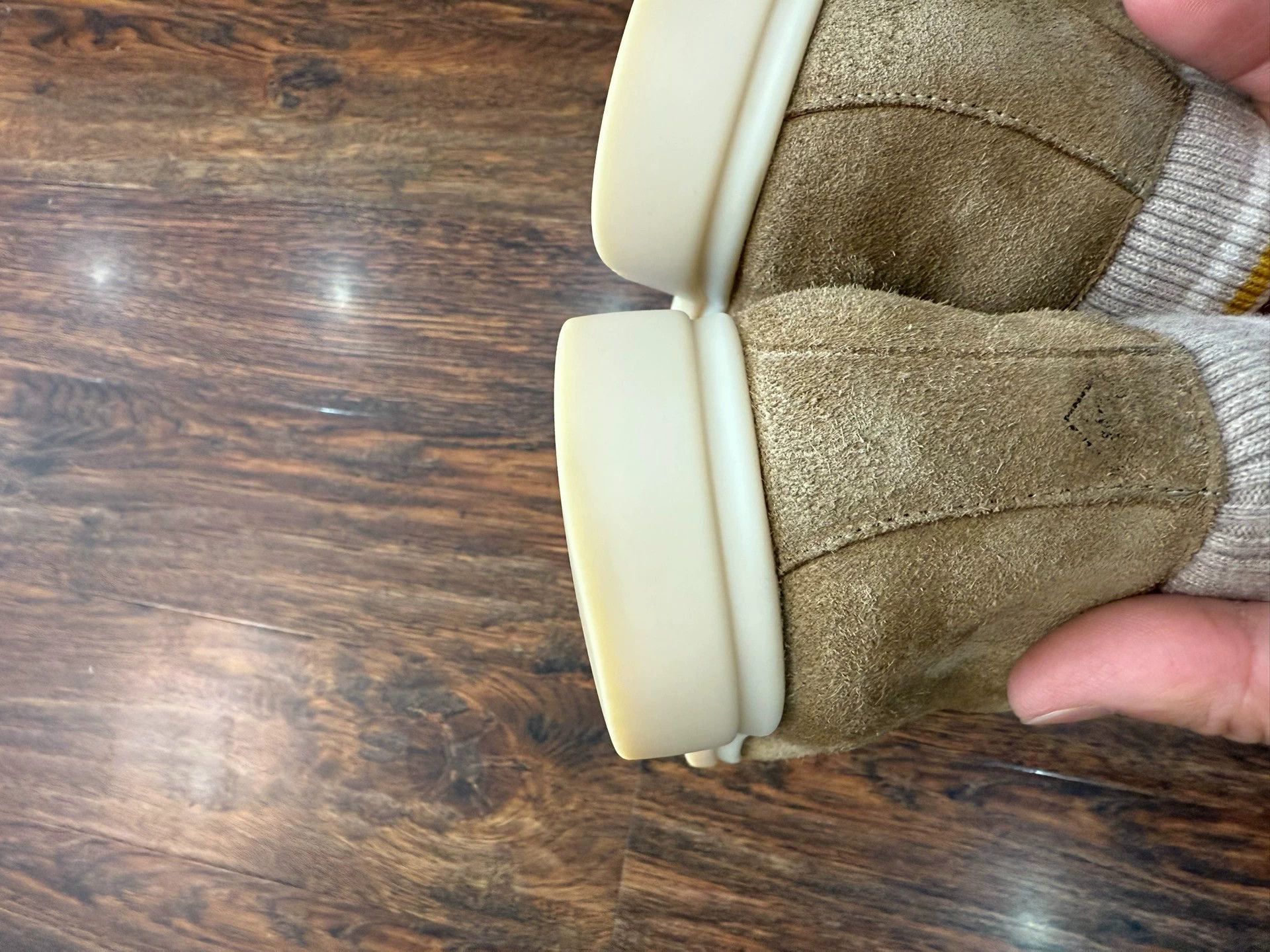 Loro Piana Beige Suede Slip-On Shoes Size US 8 / EU 41 - 5 Thumbnail