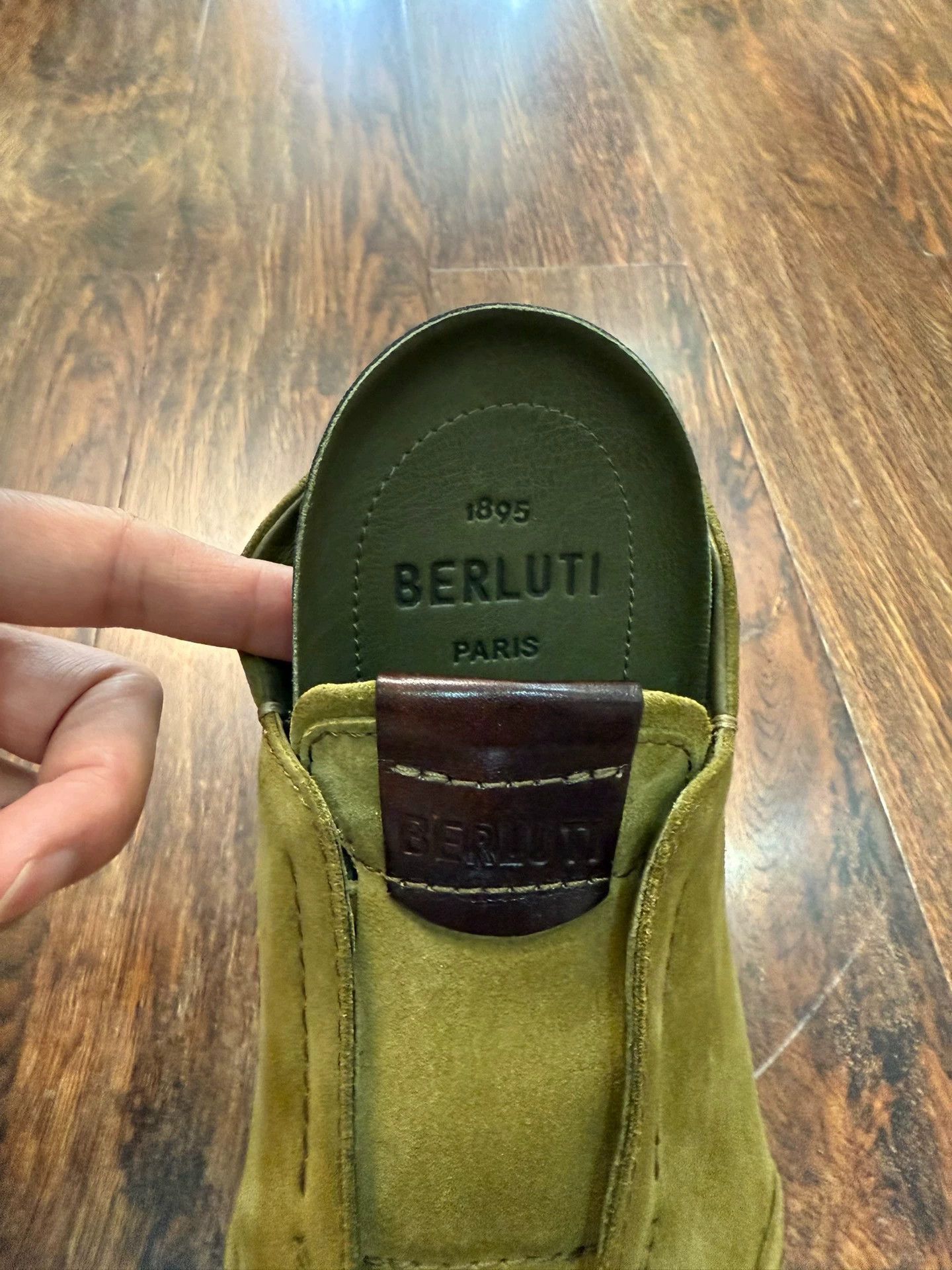 Berluti Green Slip-On Shoes Size 7.5 Size US 7.5 / EU 40-41 - 7 Thumbnail