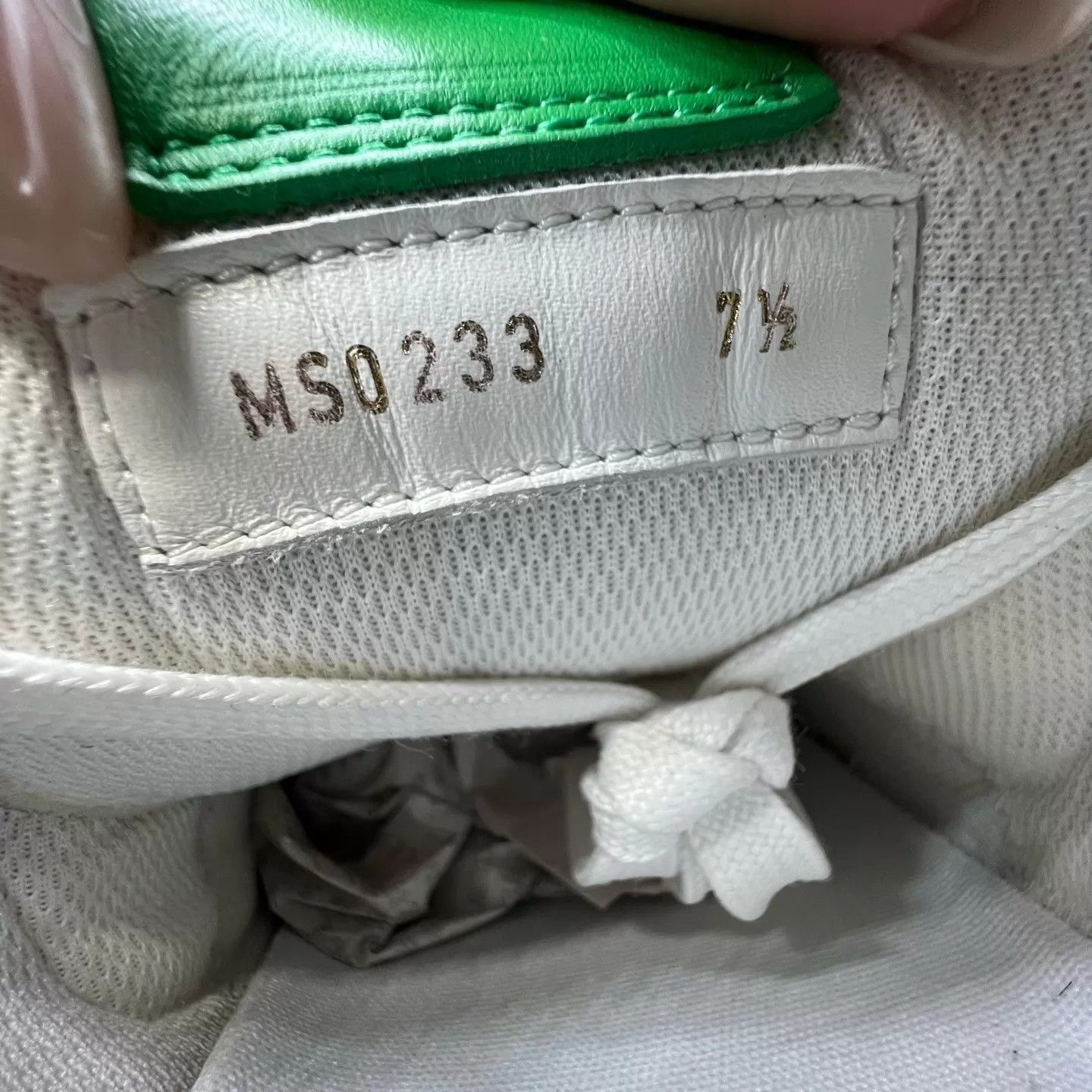 Louis Vuitton Green Low-Top Sneakers Size 8.5 Size US 8.5 / EU 41-42 - 7 Thumbnail