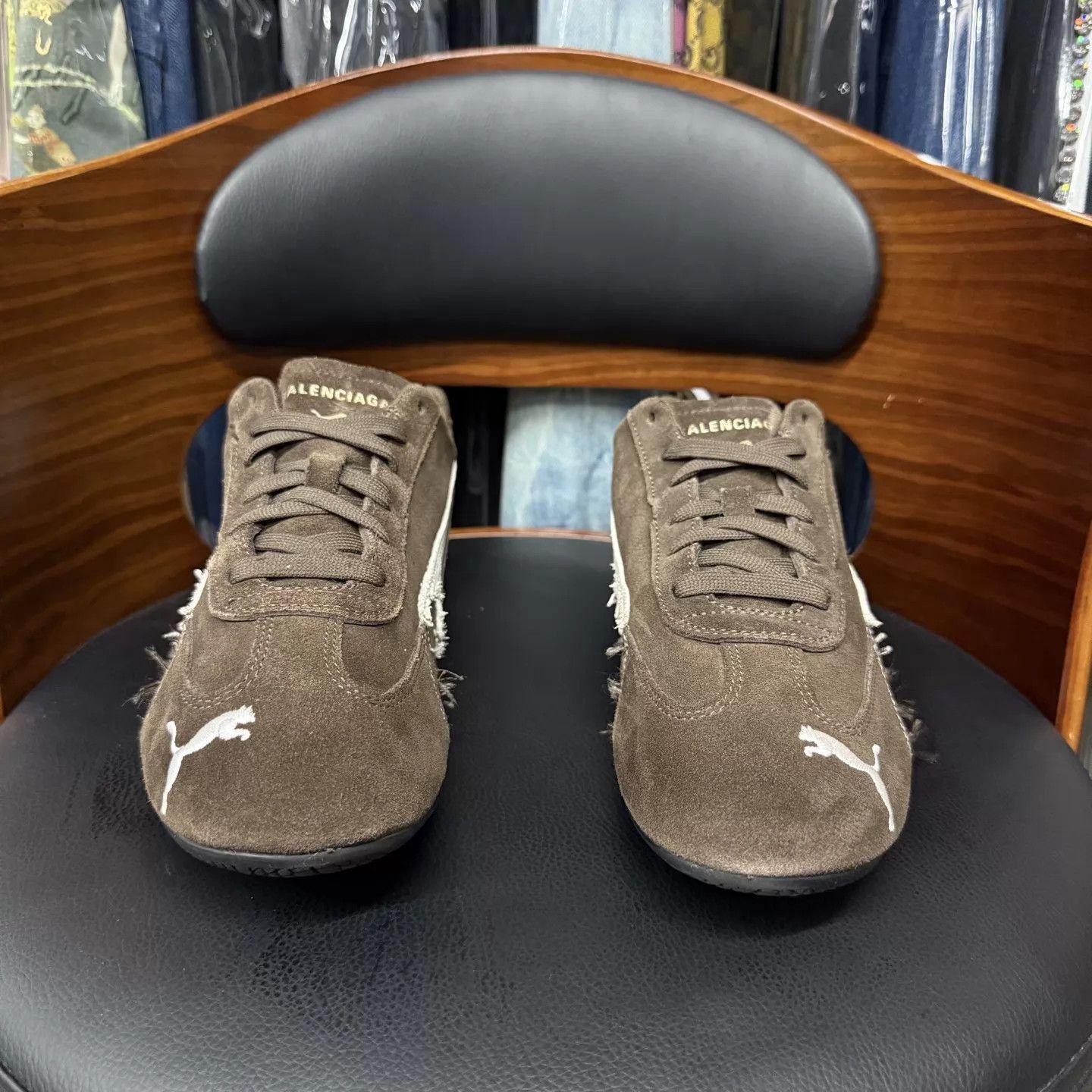Balenciaga Brown Low-Top Sneakers Size 9 Size US 9 / EU 42 - 2 Thumbnail