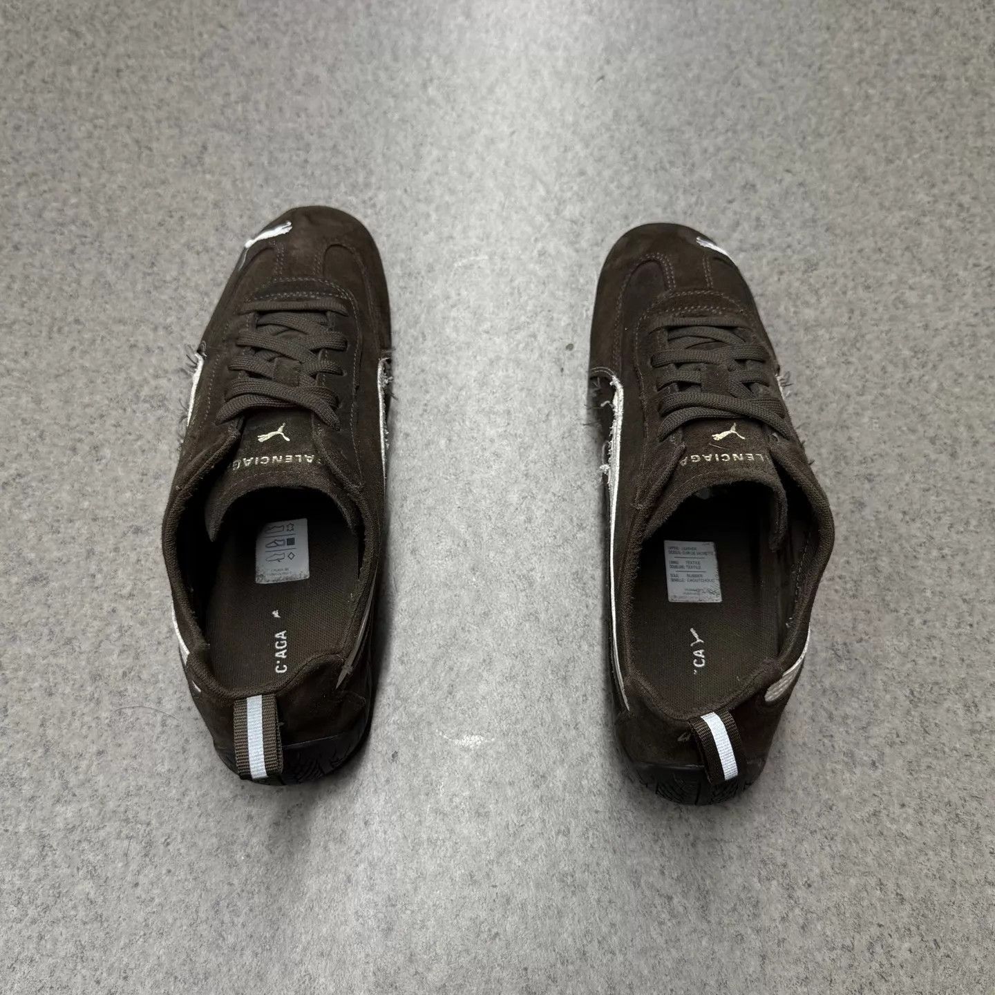 Balenciaga Brown Low-Top Sneakers Size 9 Size US 9 / EU 42 - 8 Thumbnail