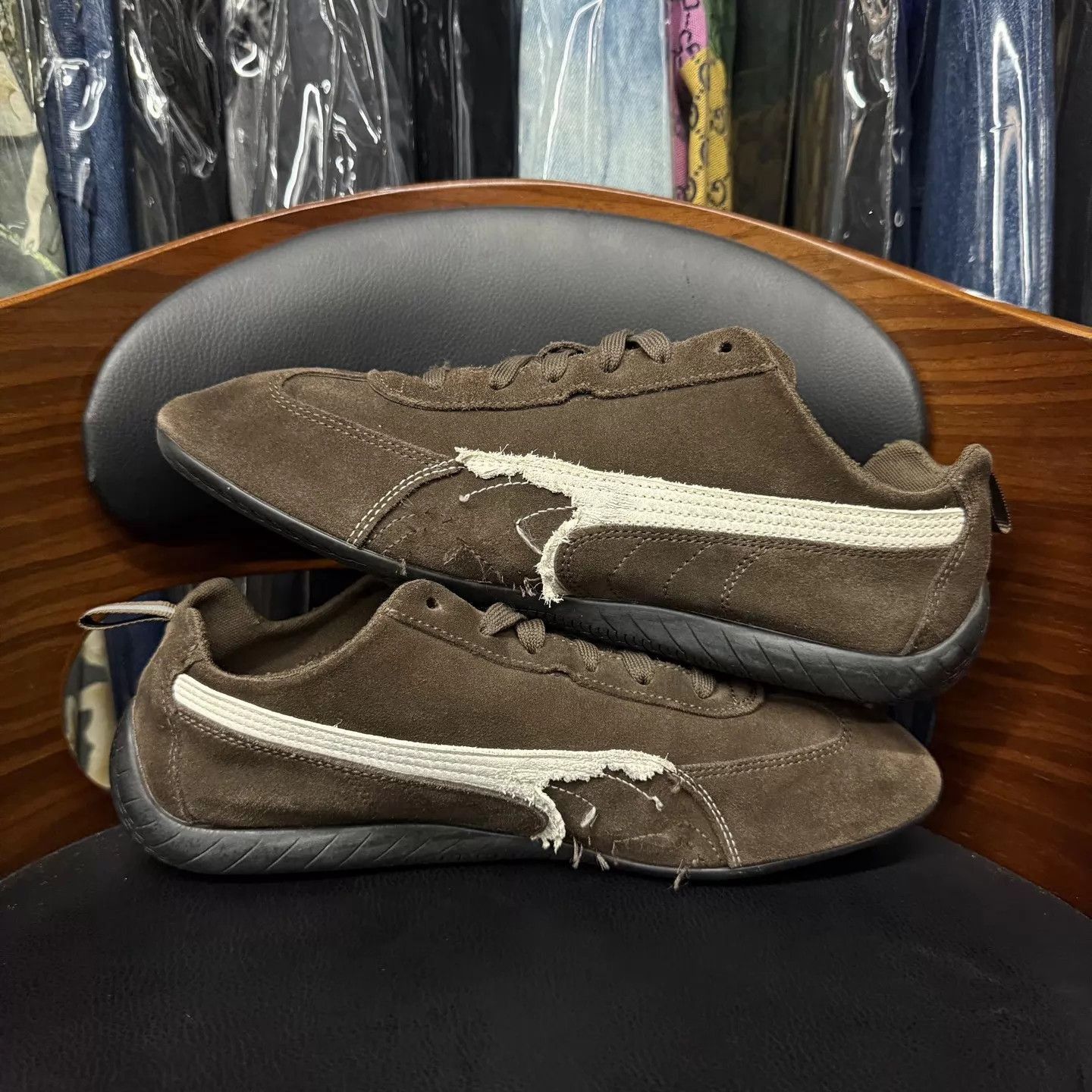 Balenciaga Brown Low-Top Sneakers Size 9 Size US 9 / EU 42 - 7 Thumbnail