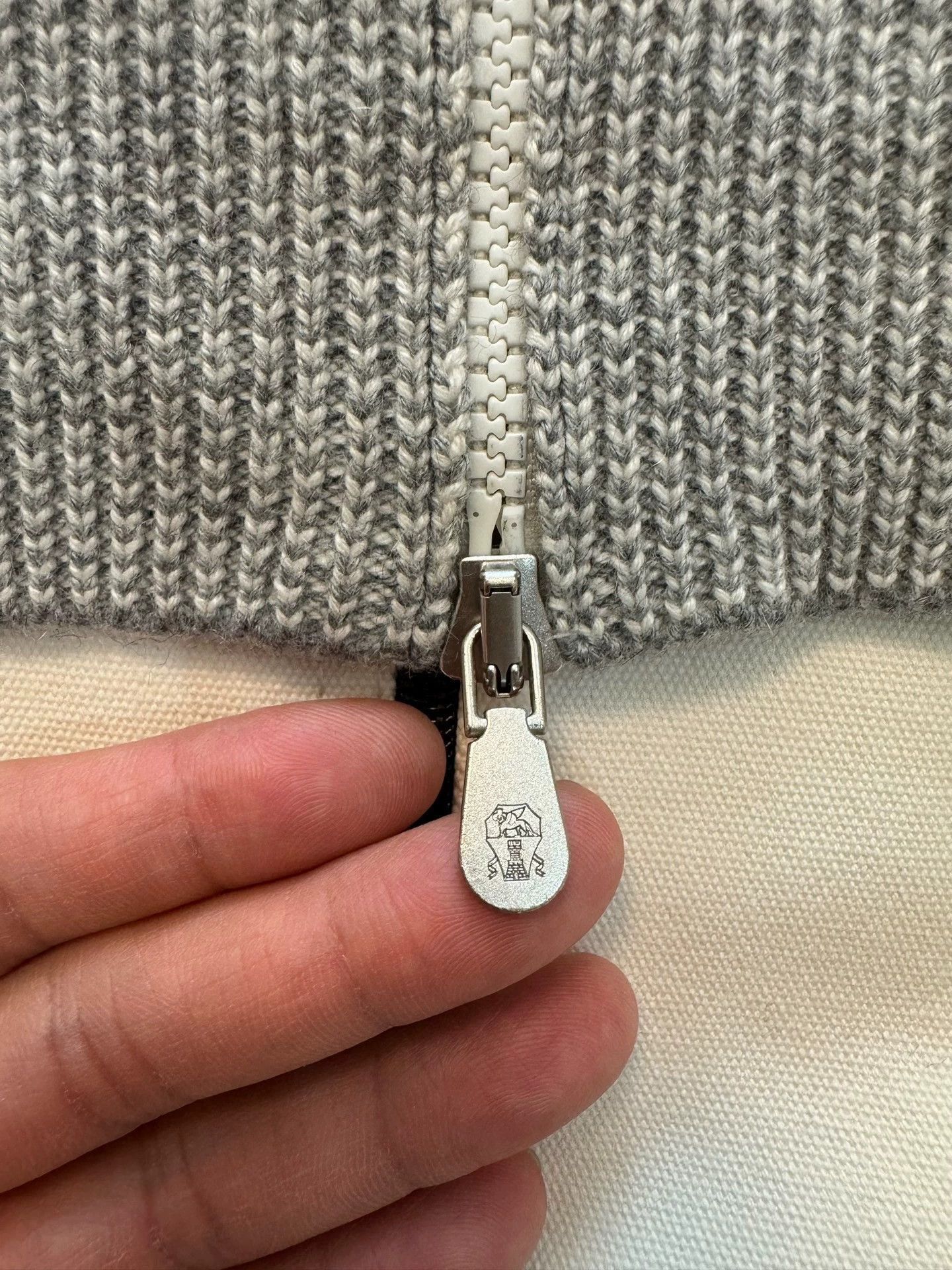 Brunello Cucinelli Multi Zip-Up Knit Sweater Size L Size US L / EU 52-54 / 3 - 5 Thumbnail