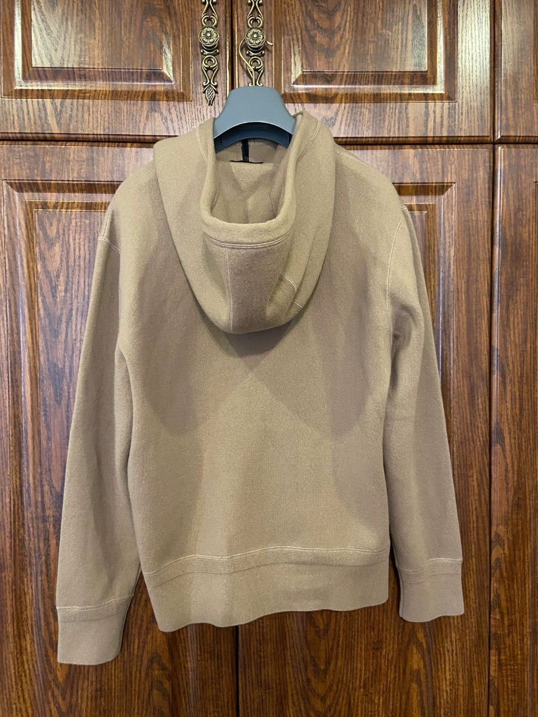 Tom Ford Beige Zip-Up Hoodie with Contrast Panels Size US M / EU 48-50 / 2 - 2 Thumbnail