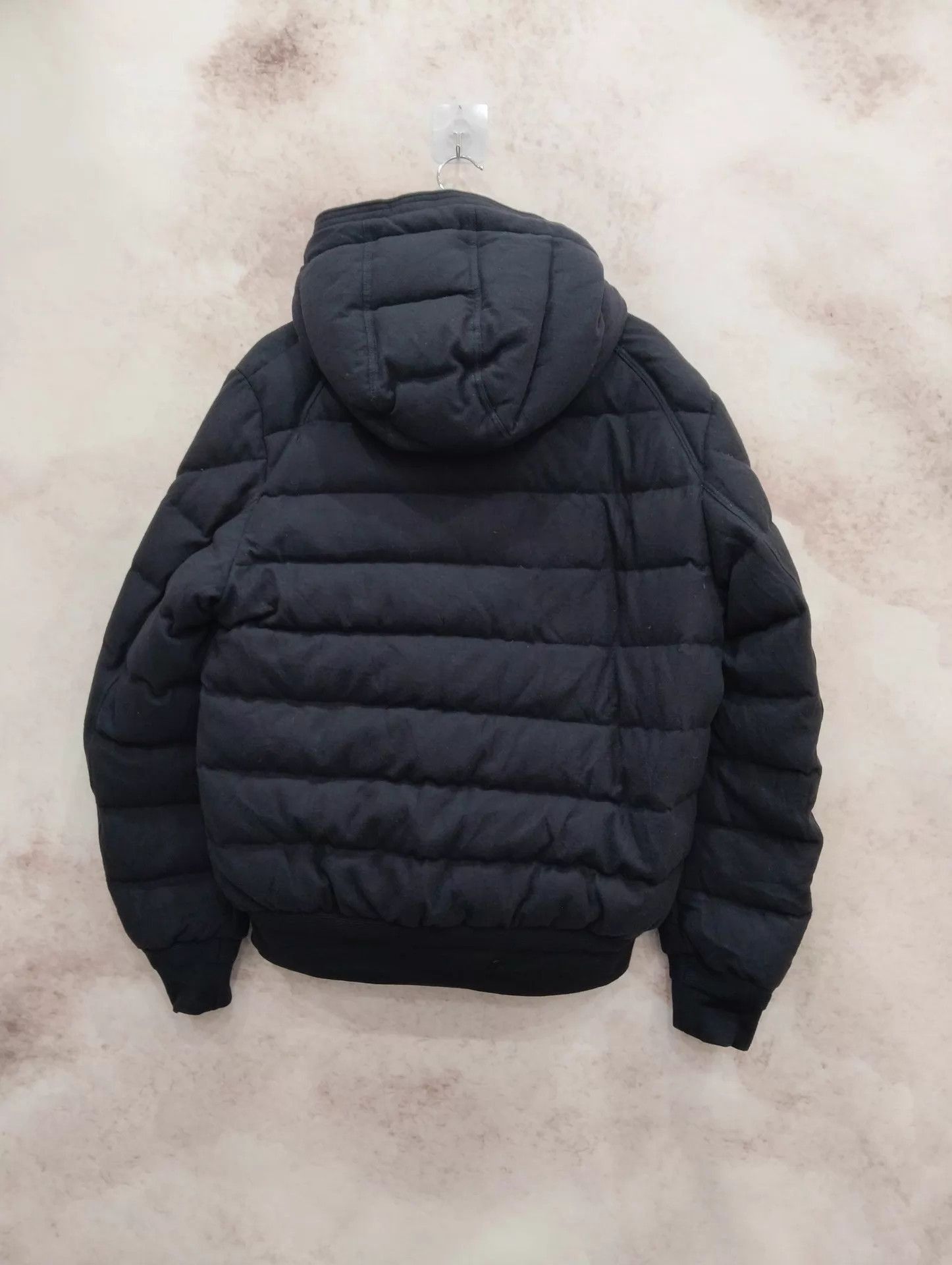 Moncler Black Puffer Hooded Jacket - XL Size US XL / EU 56 / 4 - 2 Thumbnail