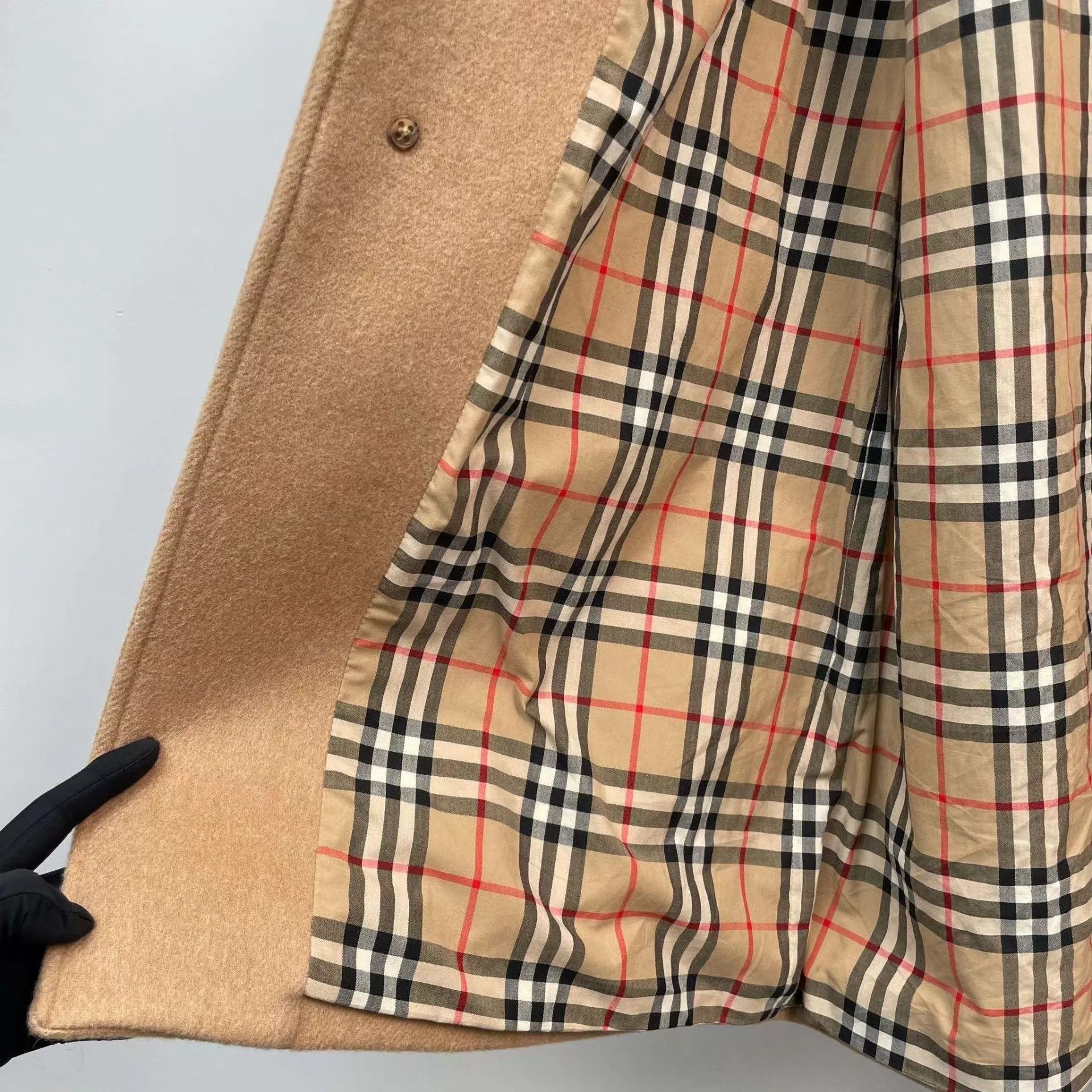 Burberry Beige Long Coat with Collar - Size M Size US M / EU 48-50 / 2 - 8 Thumbnail
