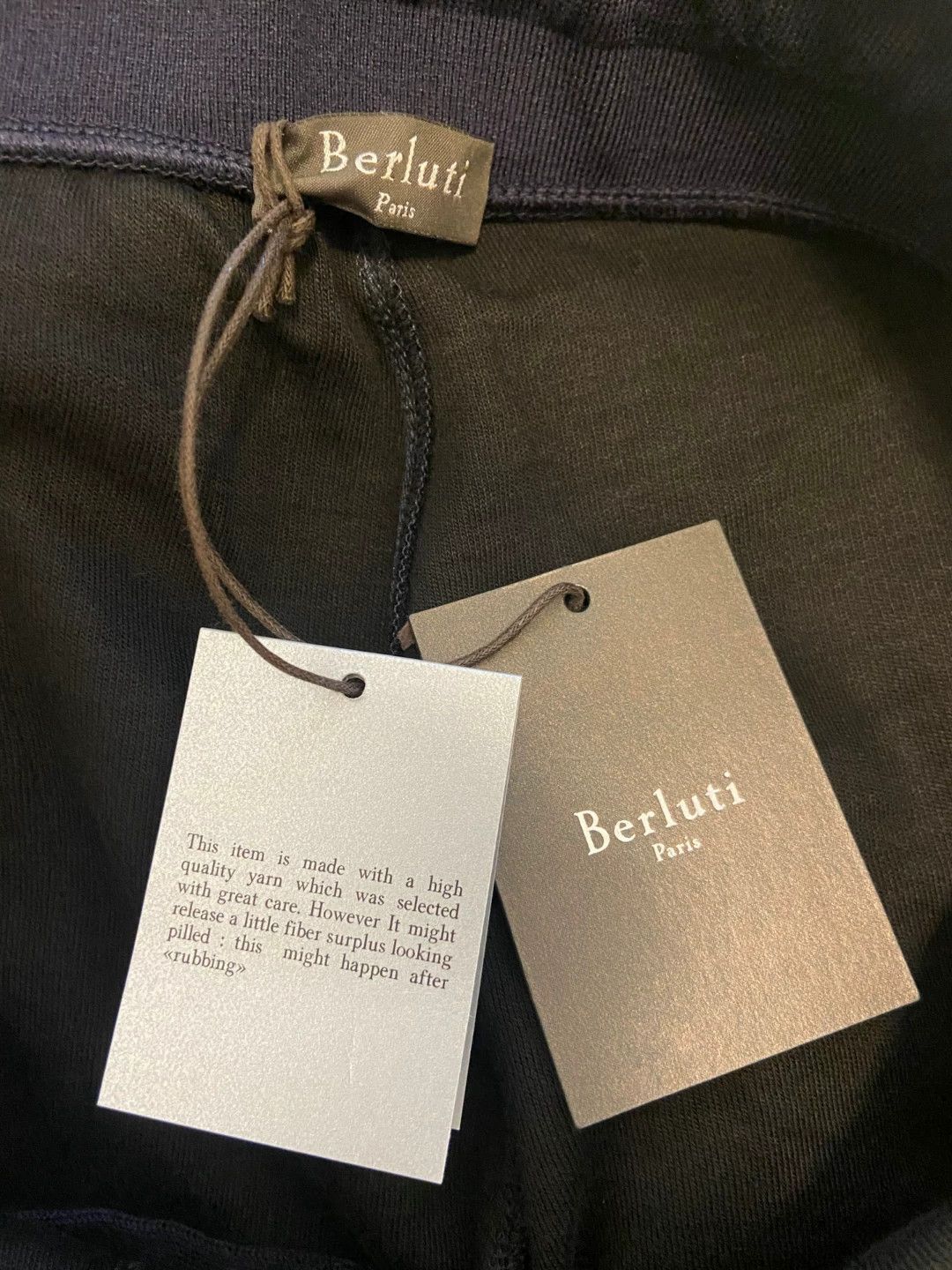 Berluti Black Casual Ankle-Cuff Pants Size 36 Size US 36 / EU 52 - 3 Thumbnail