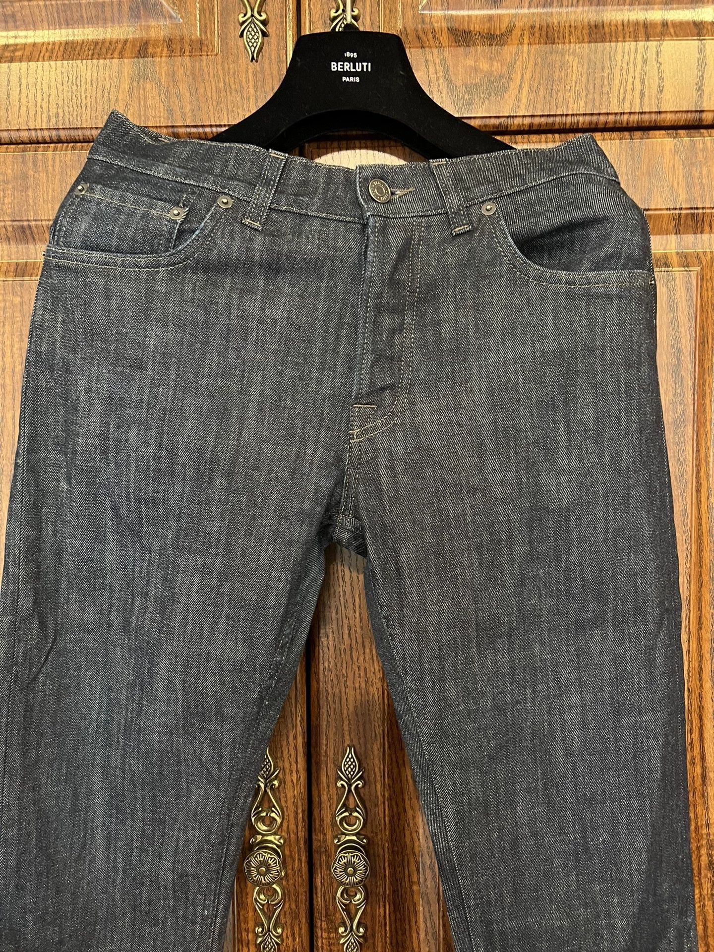 Berluti Black Denim Pants Size 28 Size US 28 / EU 44 - 3 Thumbnail