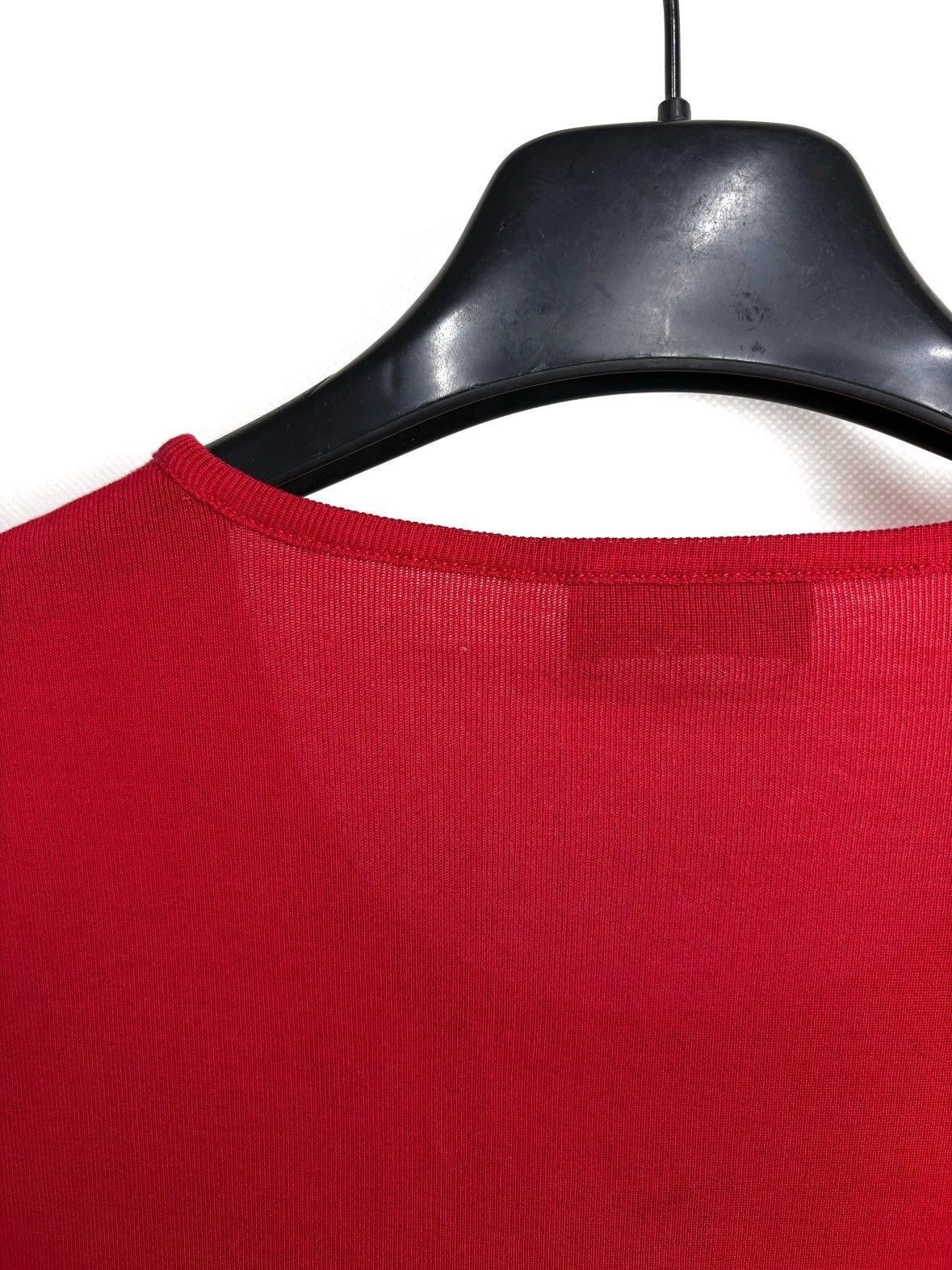 Dior Red Sleeveless Top with Side Tassel Details Size US S / EU 44-46 / 1 - 4 Thumbnail