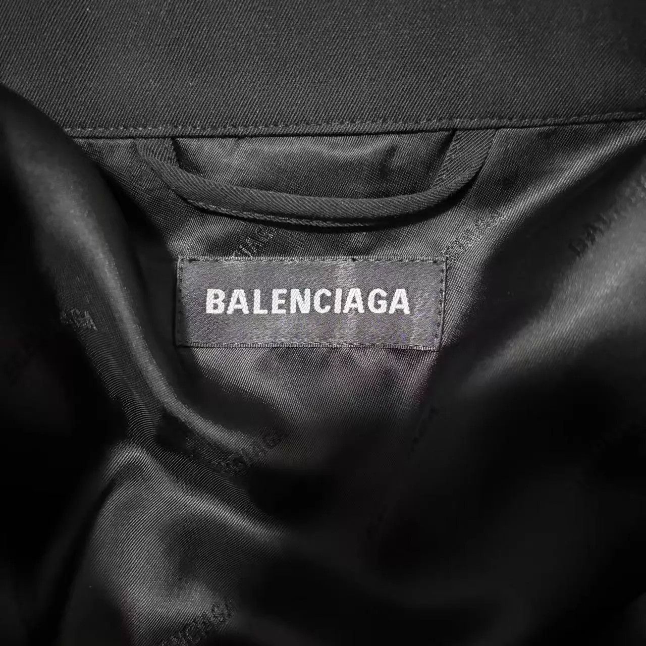 Balenciaga Black Long Sleeve Collared Shirt Size US S / EU 44-46 / 1 - 3 Thumbnail